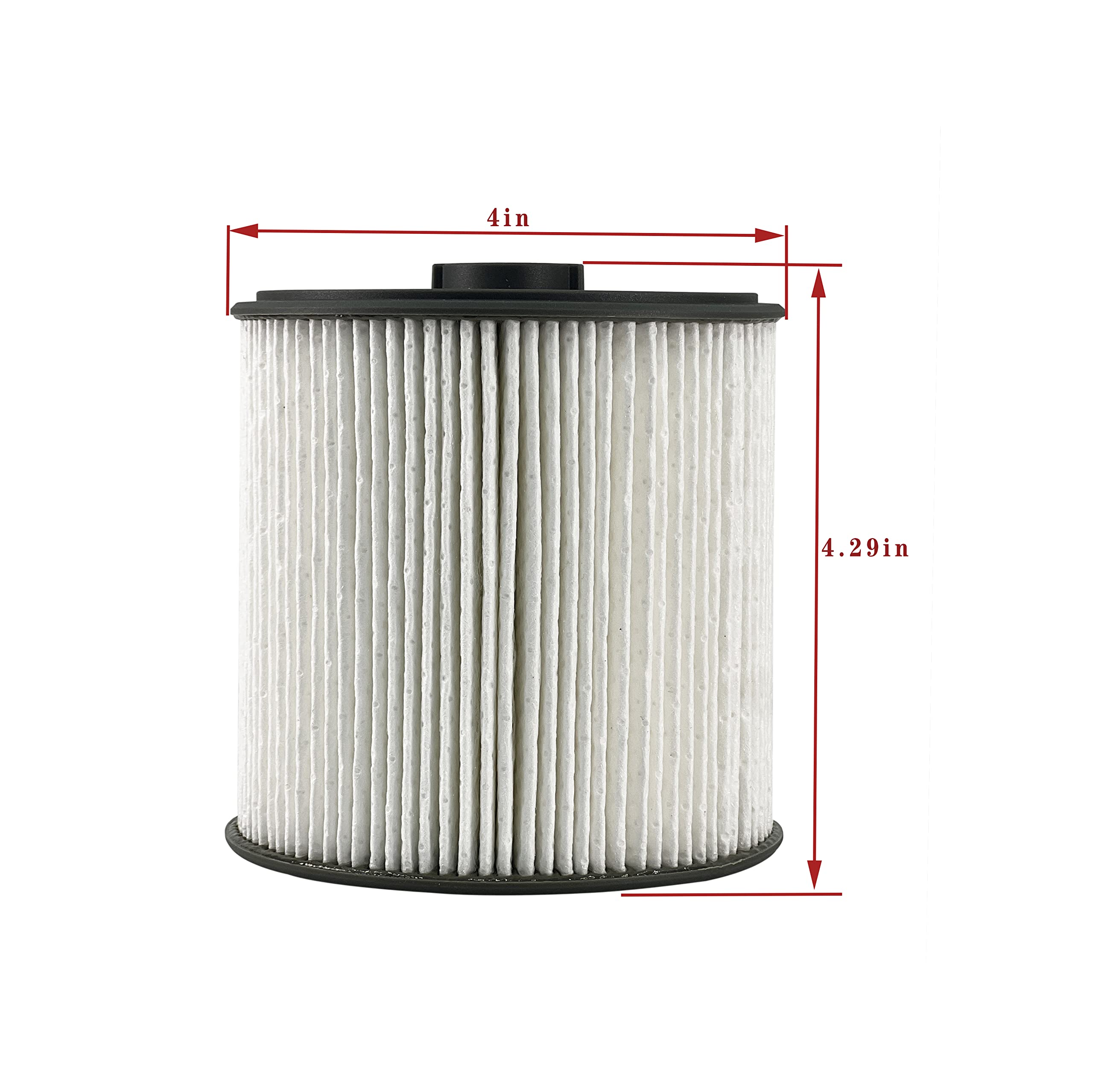 68436631AA Fuel Filter Compatible with 2019-2024 Ram 2500 3500 4500 5500 6.7L Diesel Engine Ram 1500 3.0L V6 Eco Diesel Frame Ch