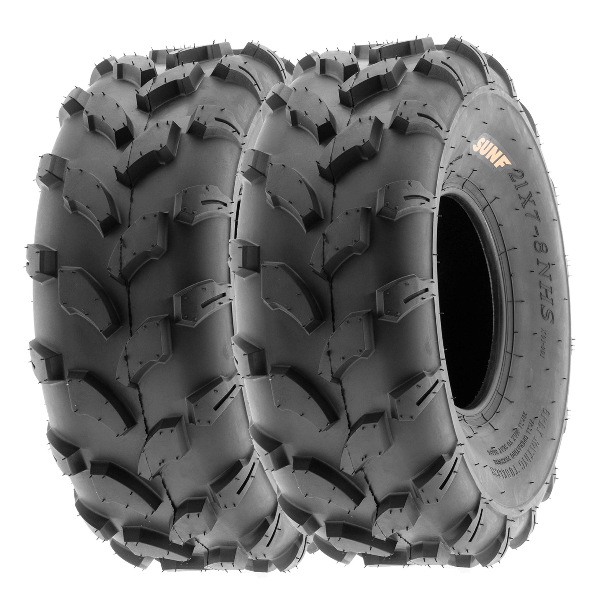 SunF 18x7-8 ATV UTV Muddy Sandy Tire 18x7x8 Mud Sand 6 PR A003 - PAIR of 2