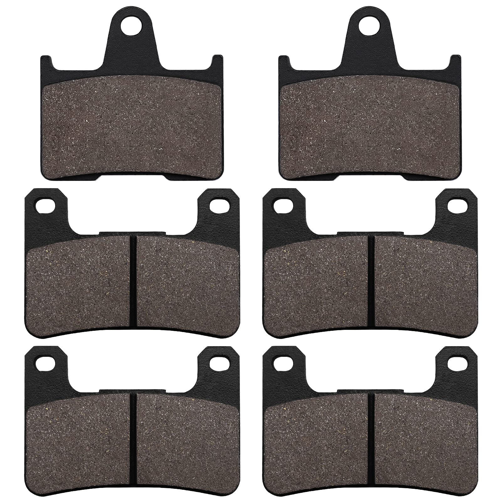 Sollon Brake Pads Front And Rear For Suzuki Gsxr 1000 2004 2005 2006, Gsxr 600 K4/K5 2004 2005, Gsxr 750 K4/K5 2004 2005