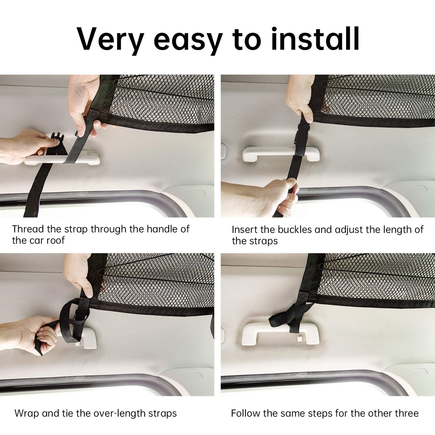 tent ceiling storage net Kaskawise Car Ceiling Cargo Net Pocket 31"x21" Adjustable Double-Layer Mesh SUV Roof Organizer Long Trip Storage Bag Tent Put