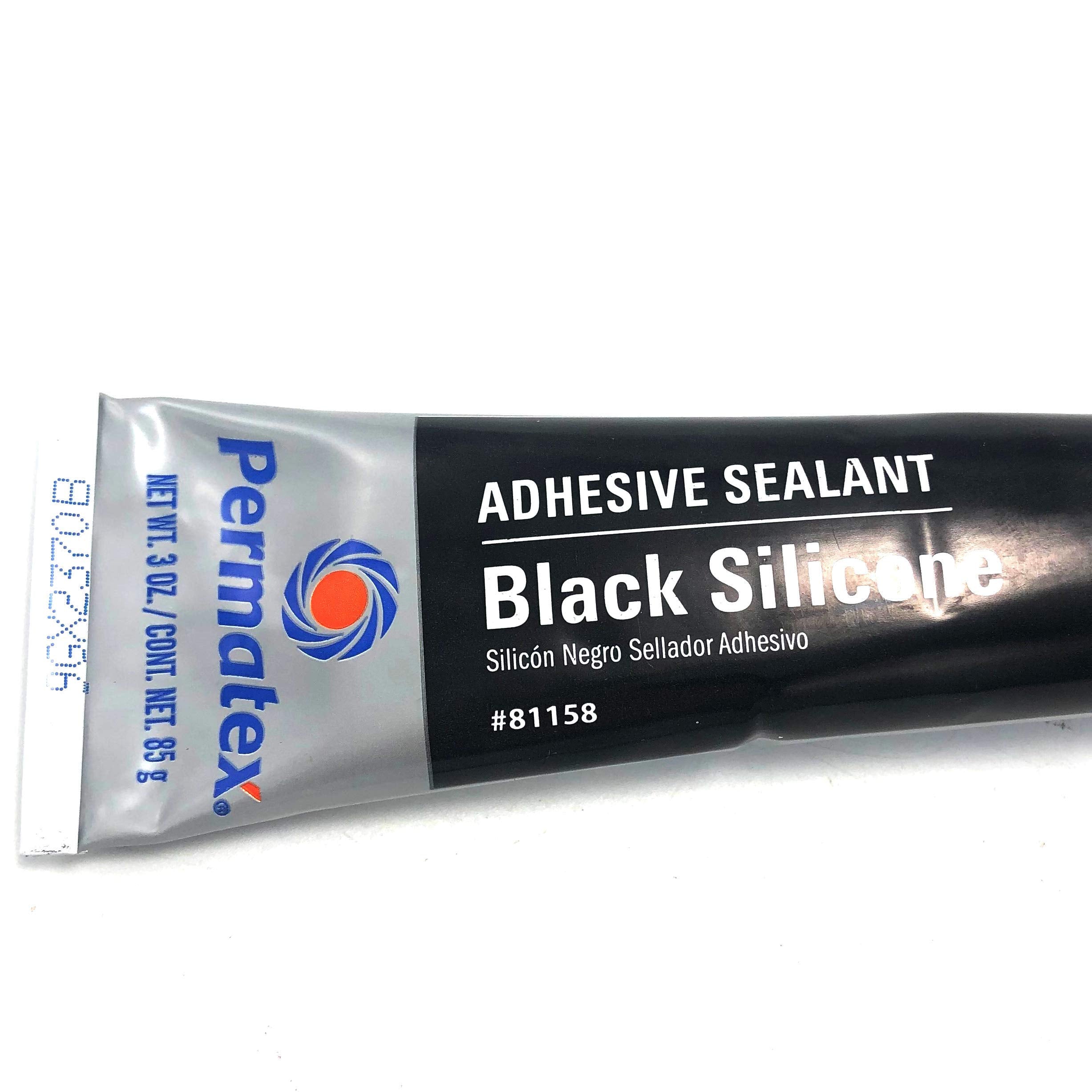Permatex 81158 Black RTV Silicone Sealant. 3 oz.
