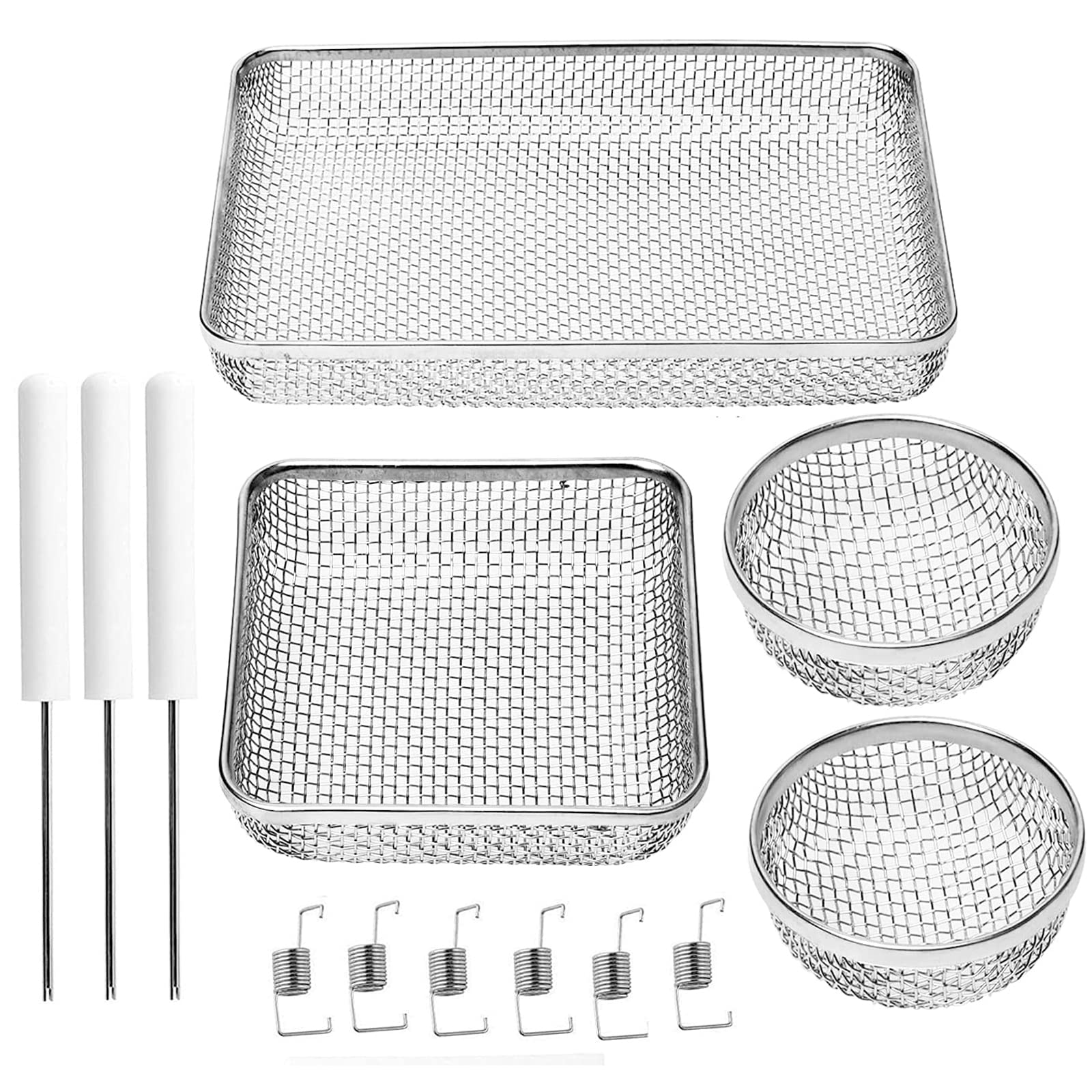 RV Furnace Vent Screen for RV Water Heater Vent Cover, RV Bugs Screen, Flying Insect Screen, Stainless Steel Mesh with Installat
