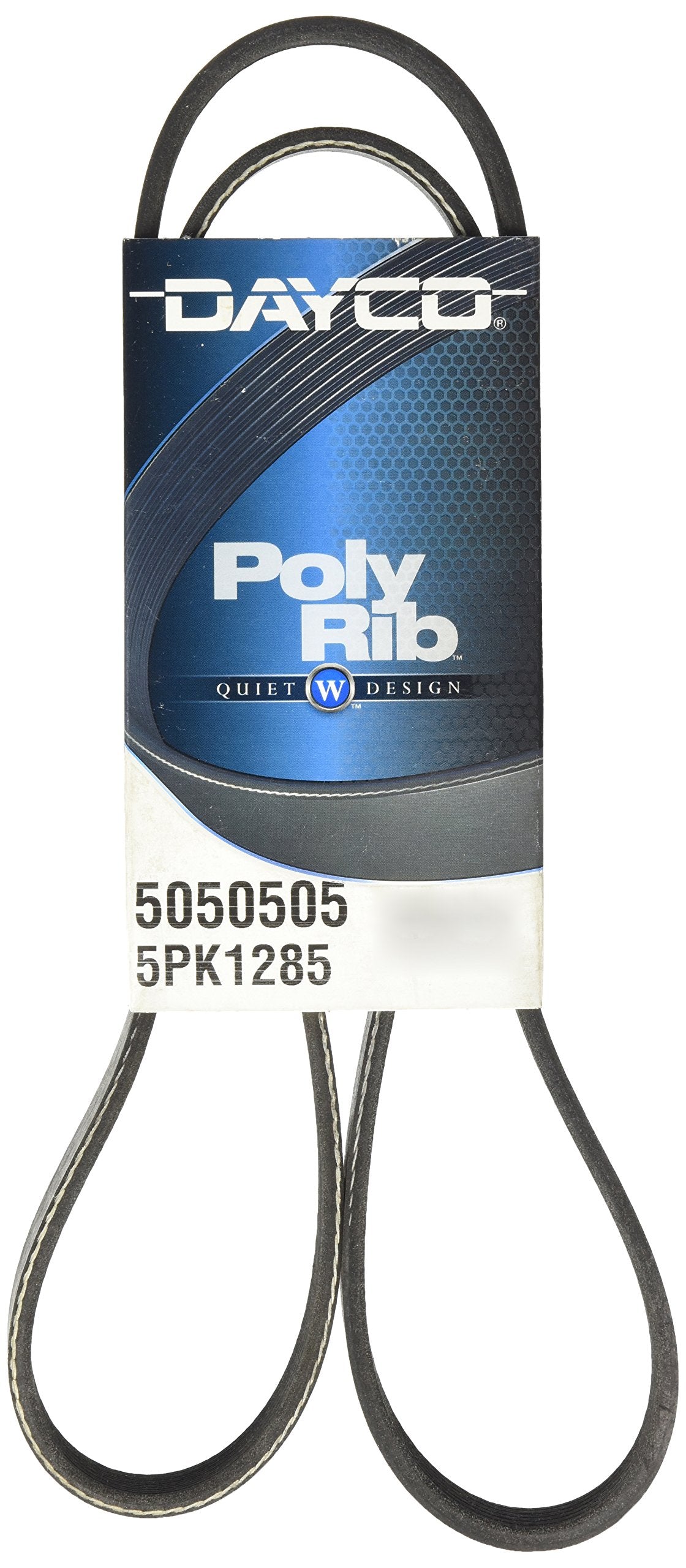 Dayco 5050505 Serpentine Belt , Black