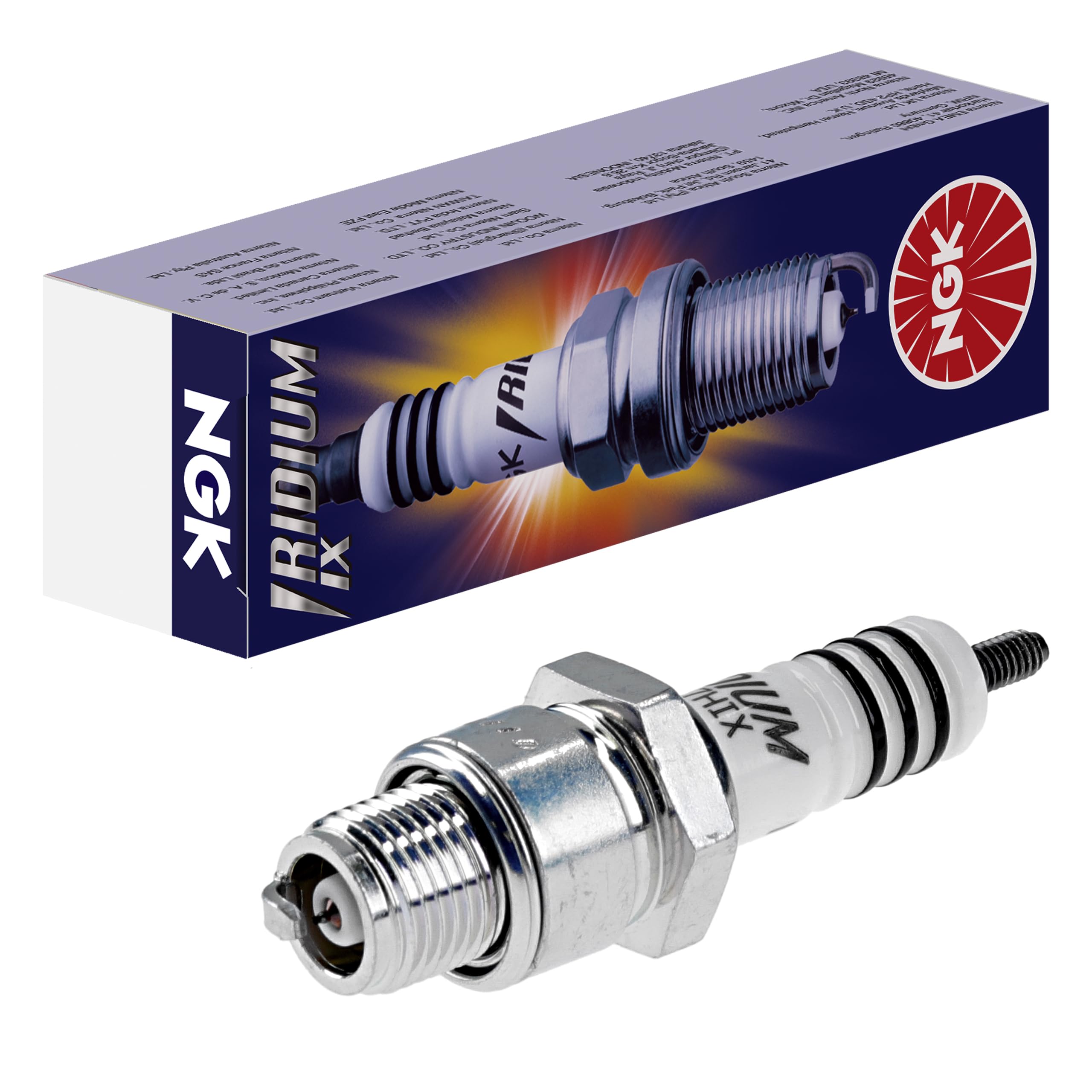 Ngk Br8Hix Iridium Ix Spark Plug, Standard