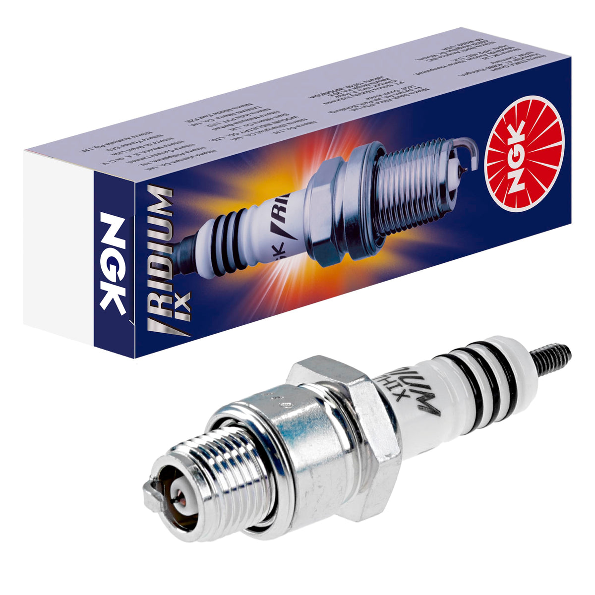 Ngk Br8Hix Iridium Ix Spark Plug, Standard