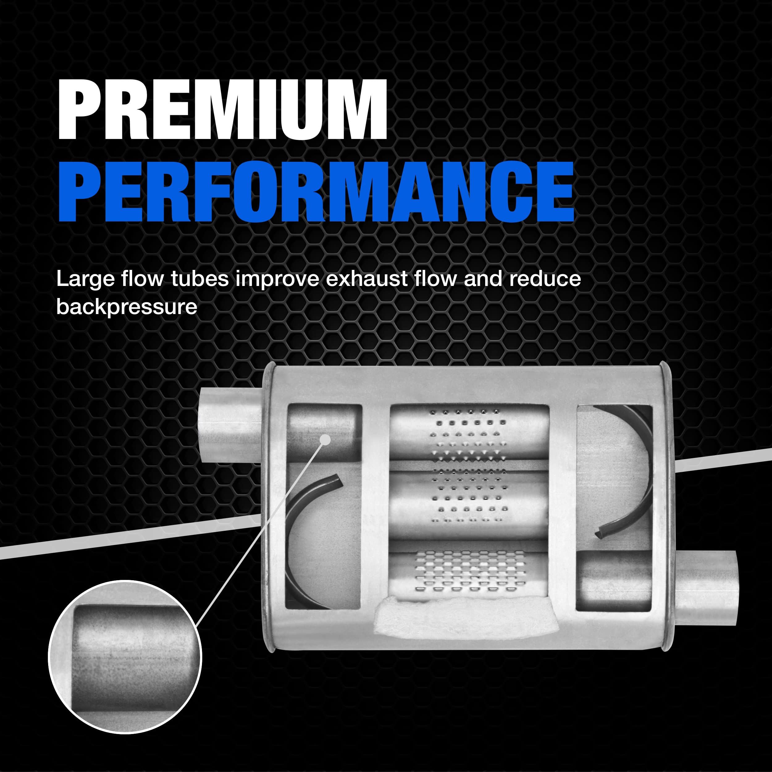 Dynomax Super Turbo 17674 Exhaust Muffler For Chevrolet Silverado 1500