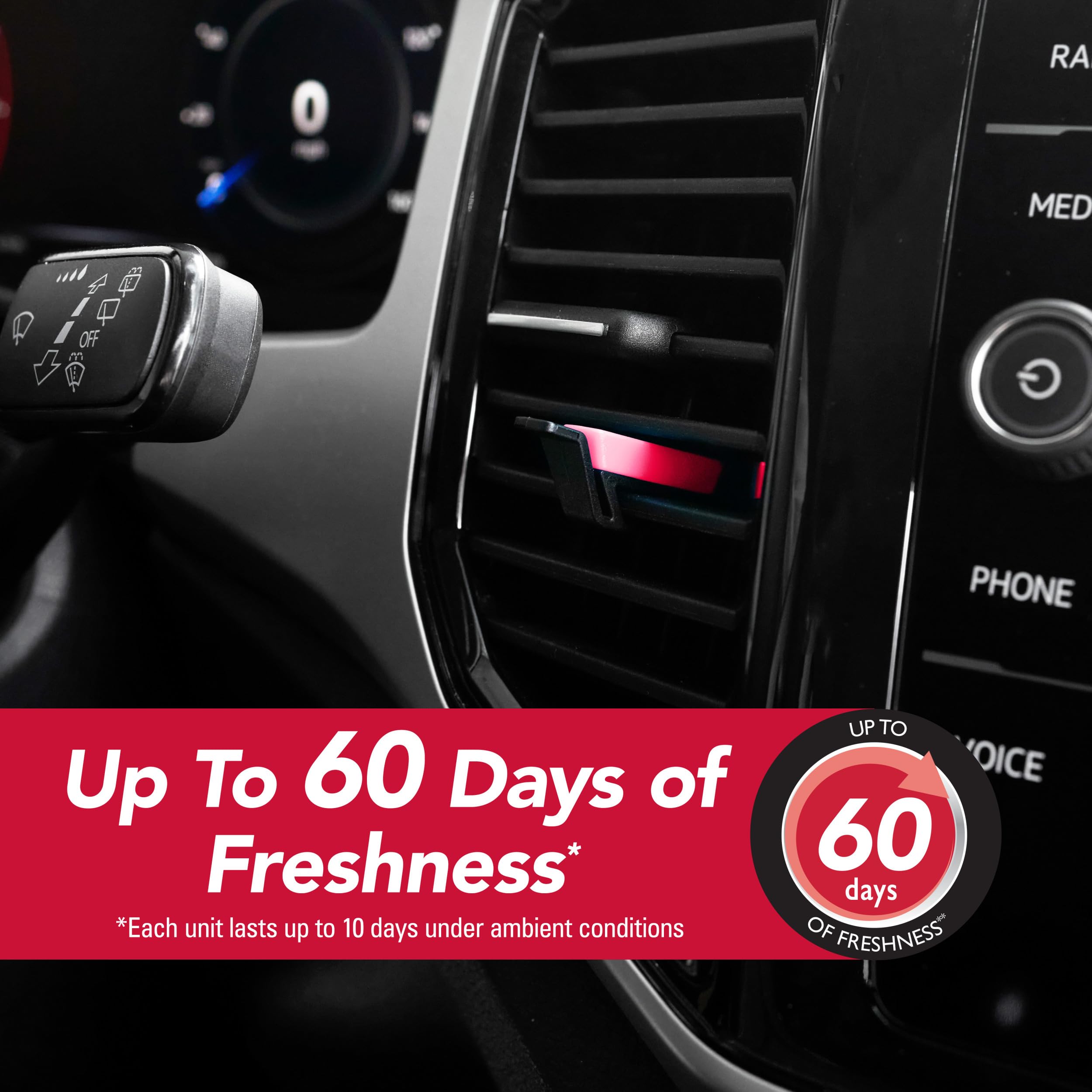 Refresh Your Car Freshener Vent Clip - Very Cherry, Refresh Your Car (6-Count)