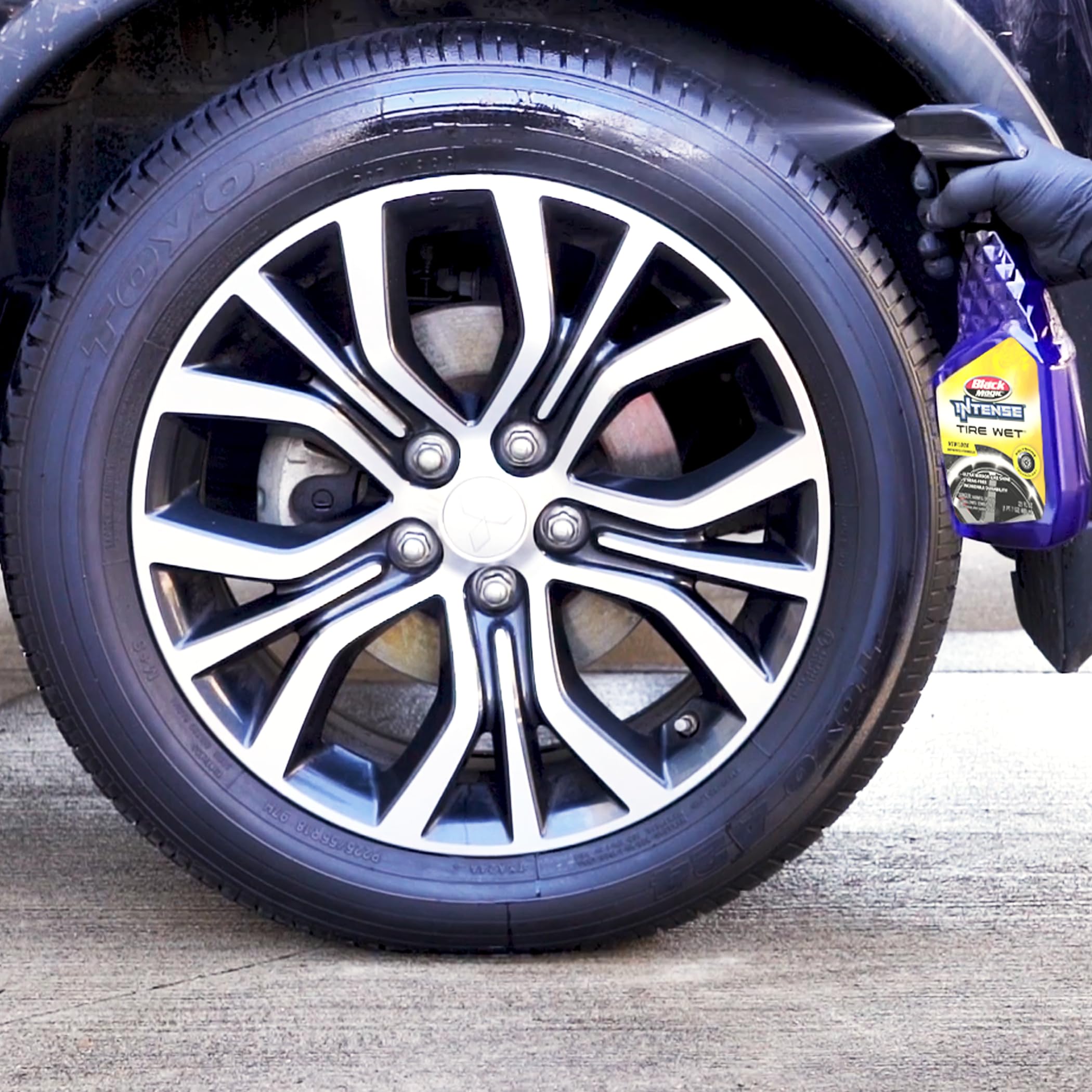 Black Magic 120080 Intense Tire Wet, 23 Oz.