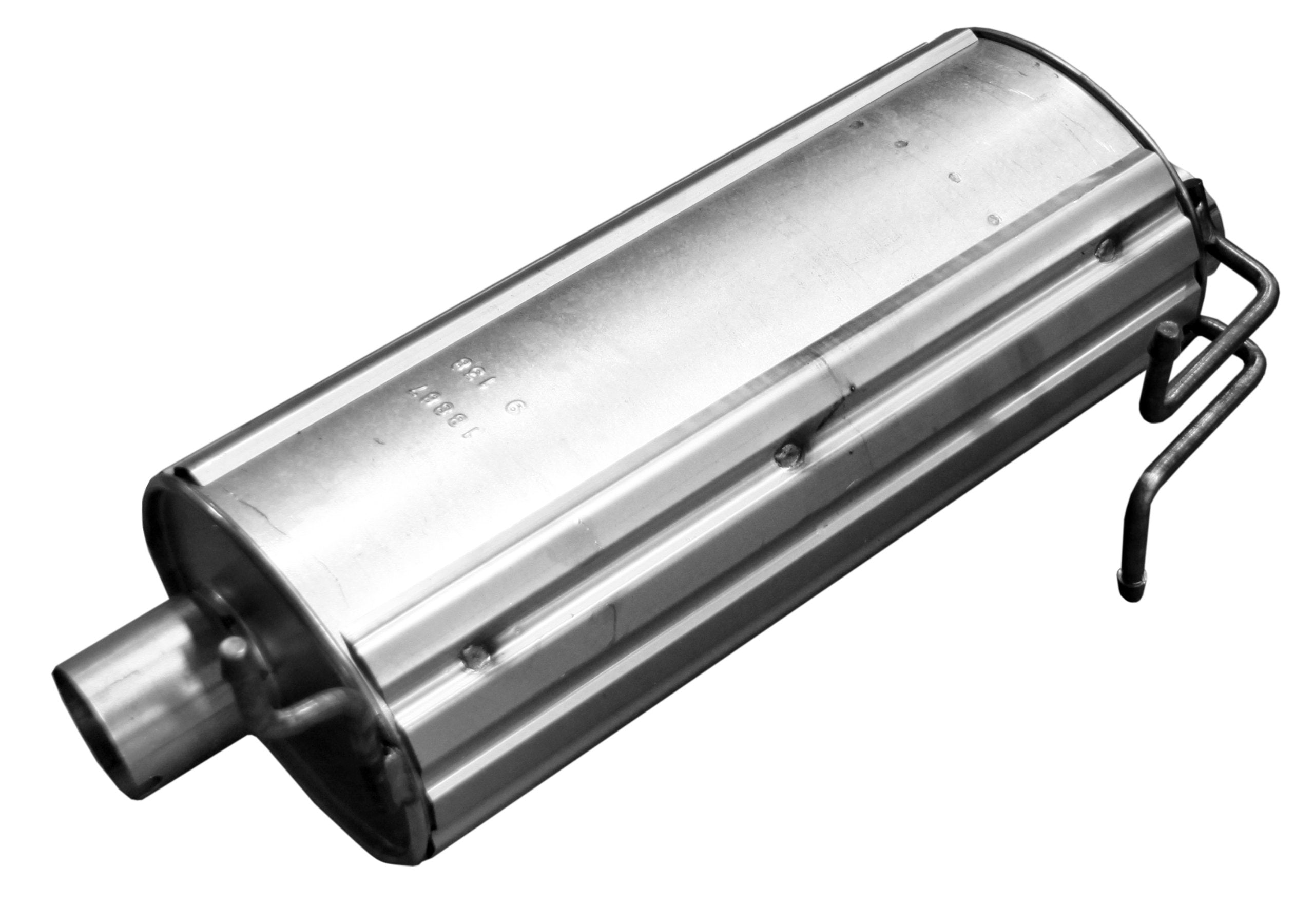 Walker Soundfx 18887 Direct Fit Exhaust Muffler 3 Inlet (Id) 3 Outlet (Id) For Ford F-250 Super Duty