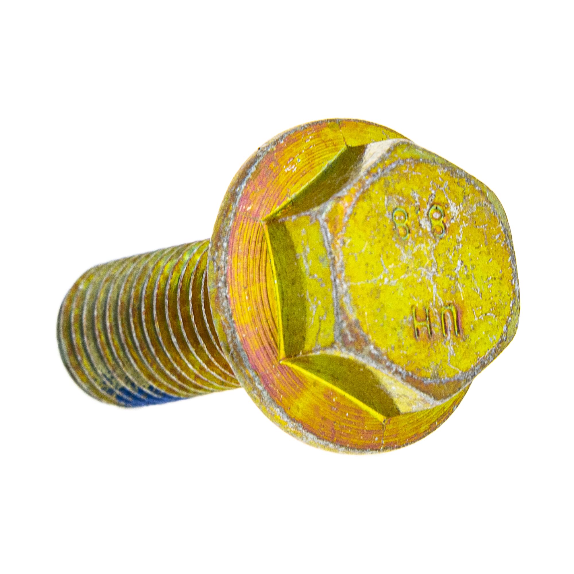 Polaris Gem Bolt With Patch, 10 Mm X 1.25 Mm X 25 Mm, Genuine Oem Part 7518760, Qty 1