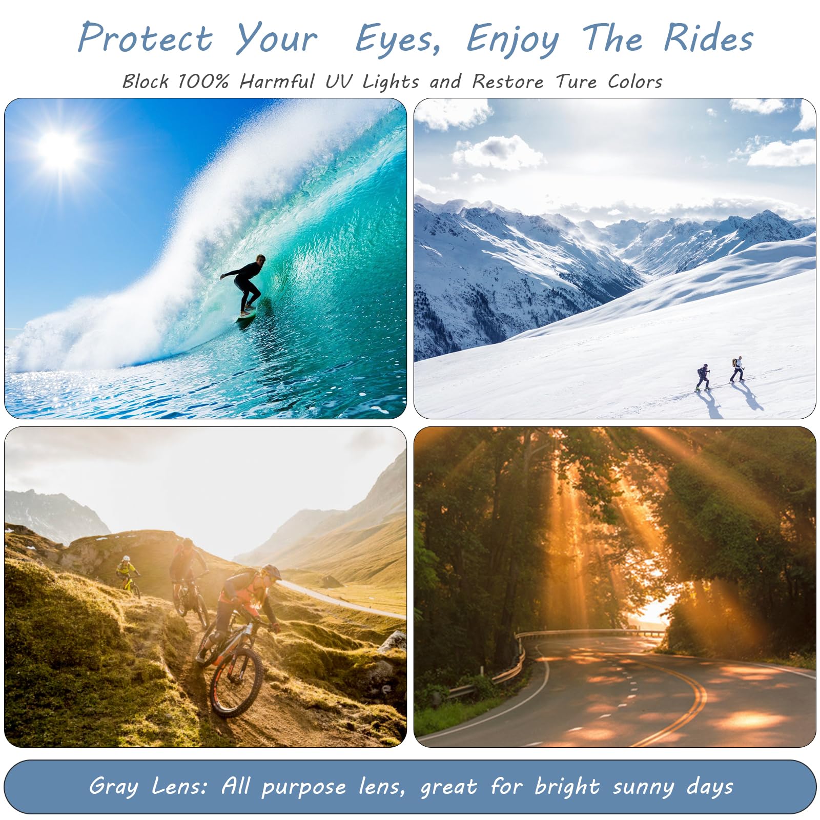 SOL PRO Anti-Fog Safety Motorcycle Riding Sunglasses Foam padded Goggle, Dustproof, Windproof, Hunting, Hiking, Golfing (Black -