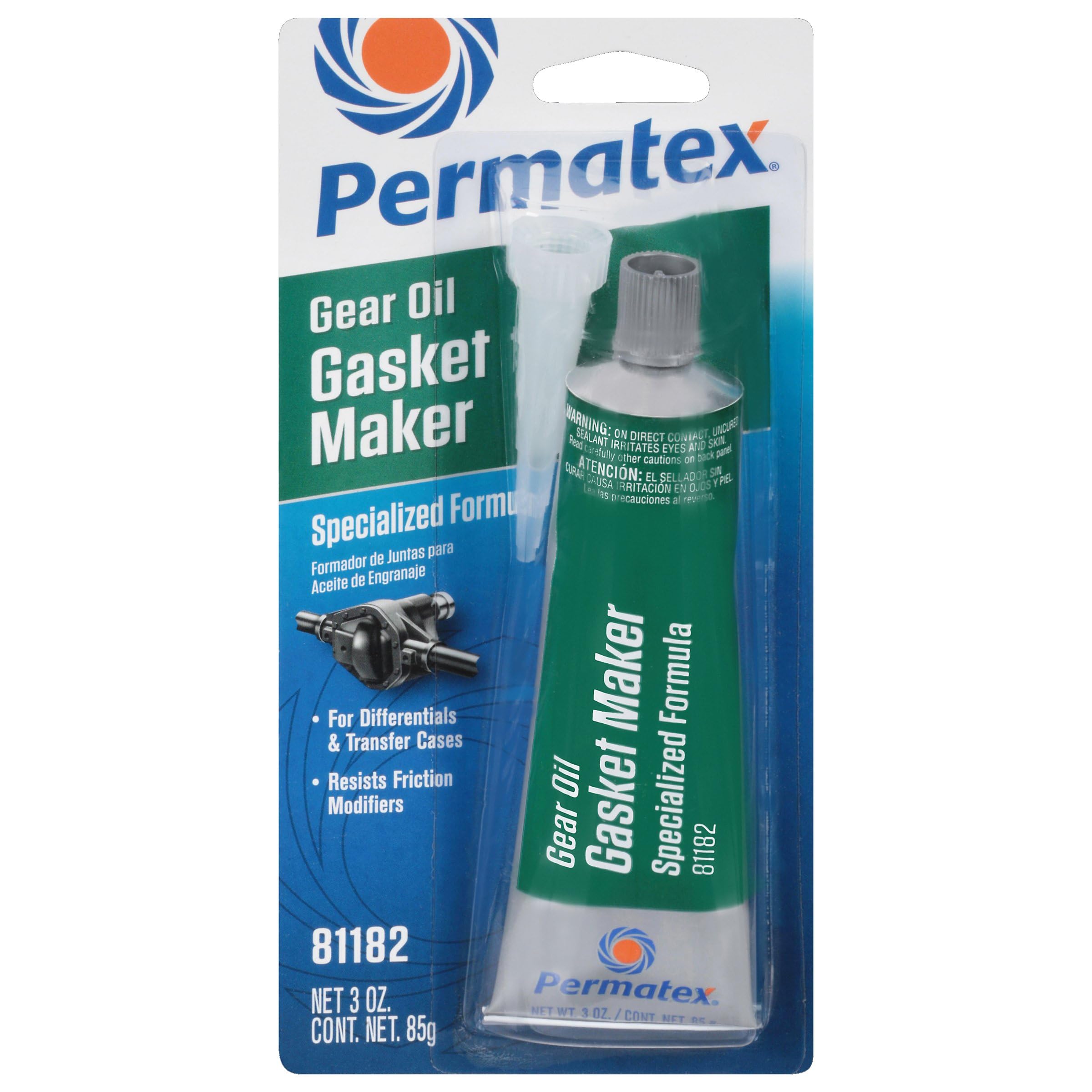 Permatex 81182 Gear Oil Rtv Gasket Maker, 3 Oz. (2)