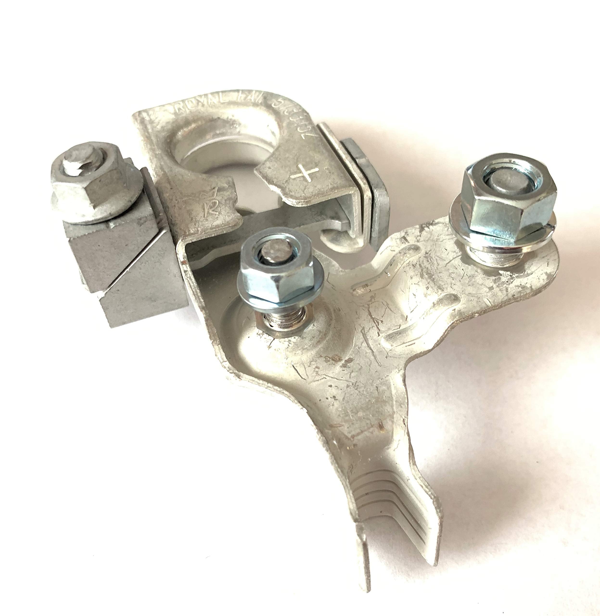 New Bt4Z-14450-Aa Positive Battery Terminal Clamp W Nuts