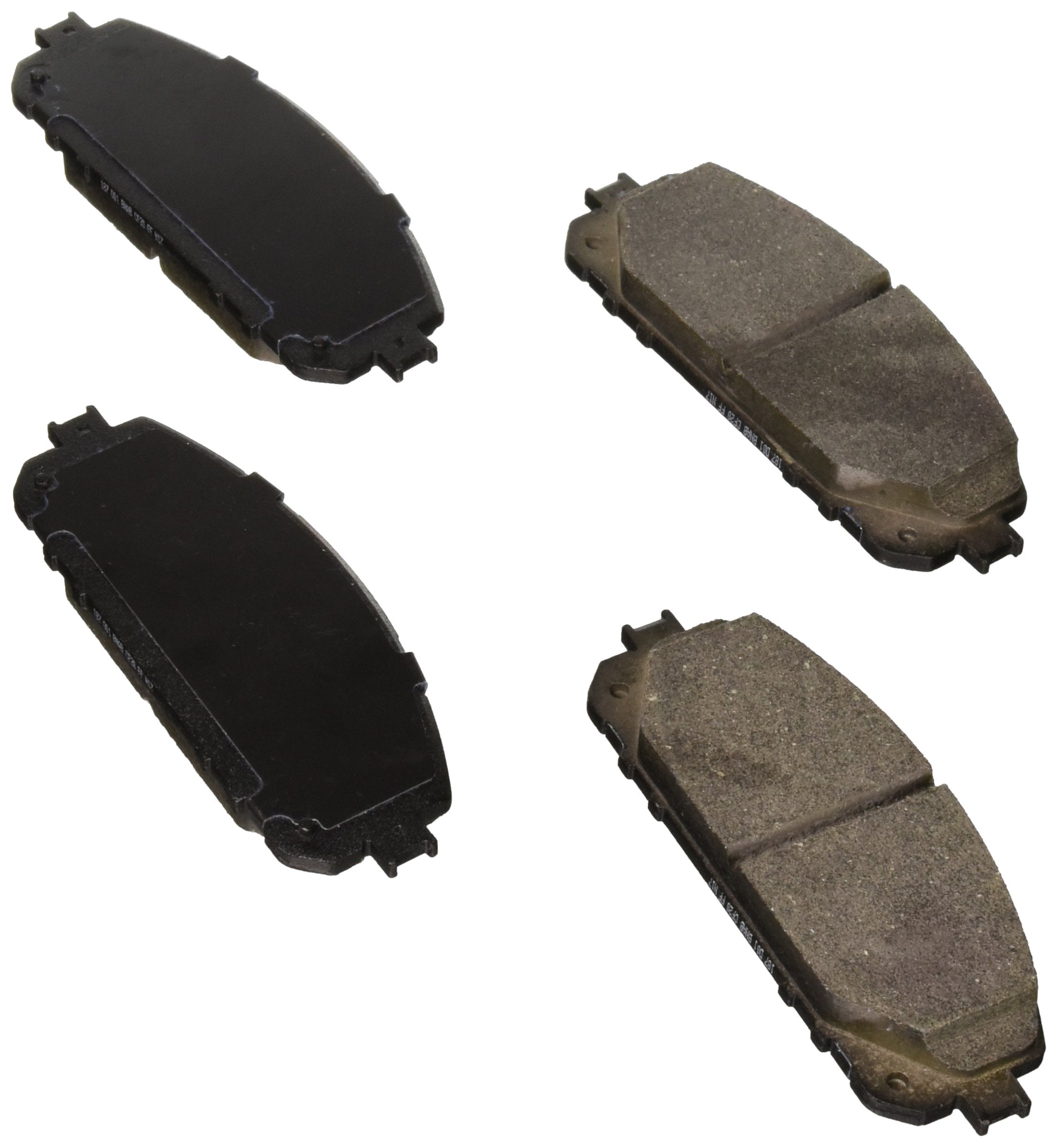 BOSCH BE1709H Blue Ceramic Disc Brake Pad Set With Hardware - Compatible With Select Jeep Cherokee; FRONT
