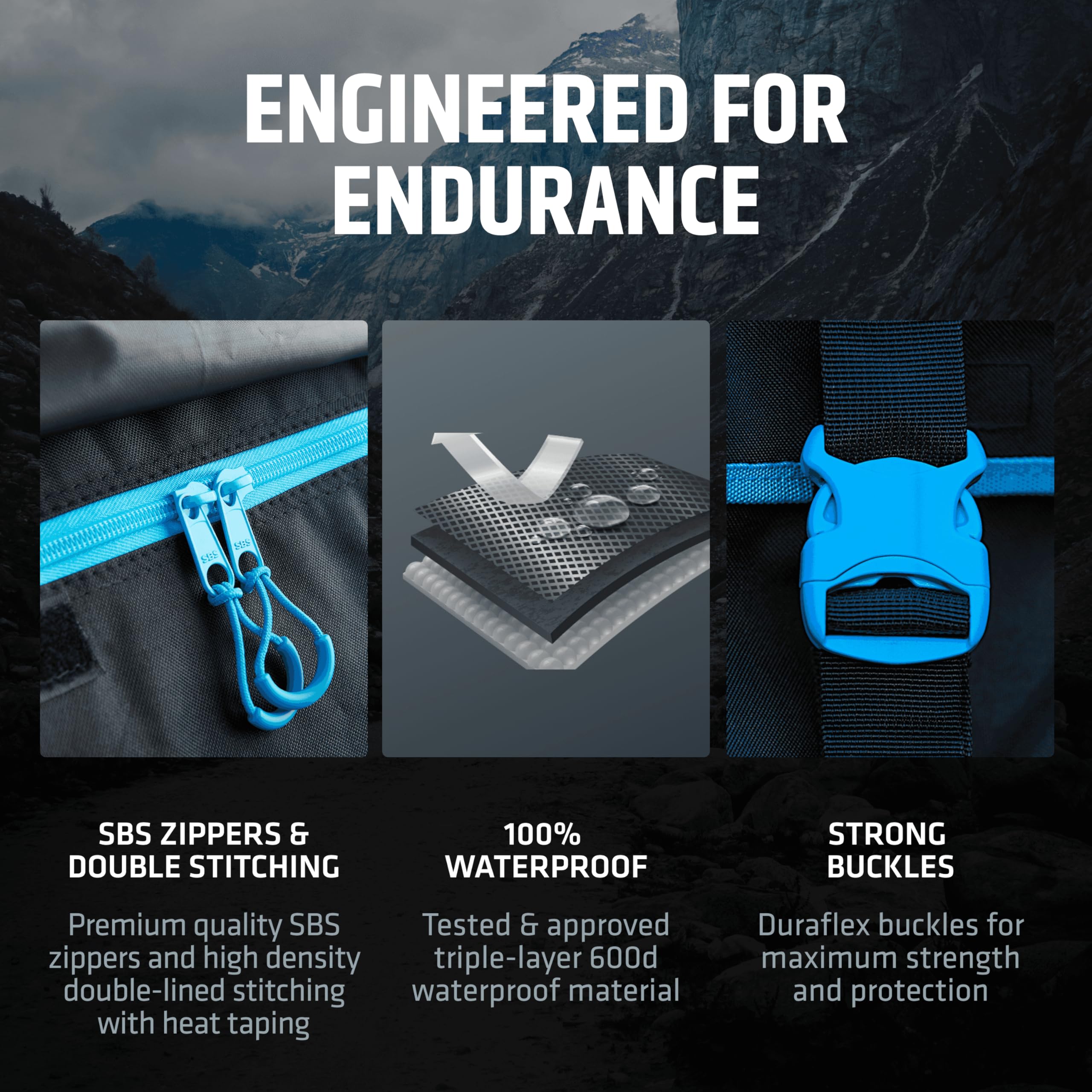 Rooftop Cargo Carrier - Waterproof Soft Shell Car Roof Cargo Carrier, Heavy Duty Car Top Luggage Cargo Bag With Patented Door Ho