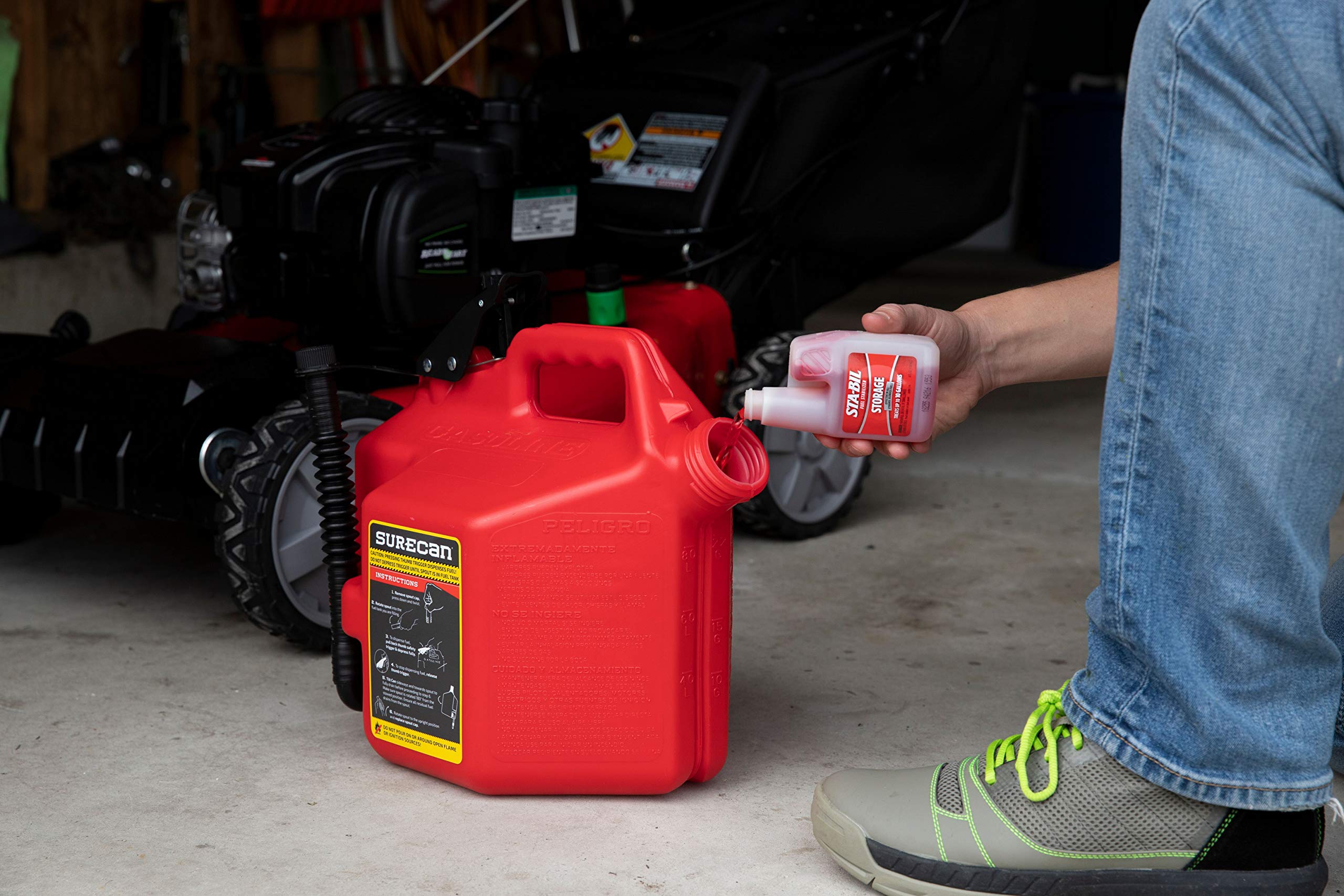 Sta-Bil Storage Fuel Stabilizer - Keeps Fuel Fresh For Up To Two Years, Effective In All Ethanol Blended Fuels, Treats Up To 80