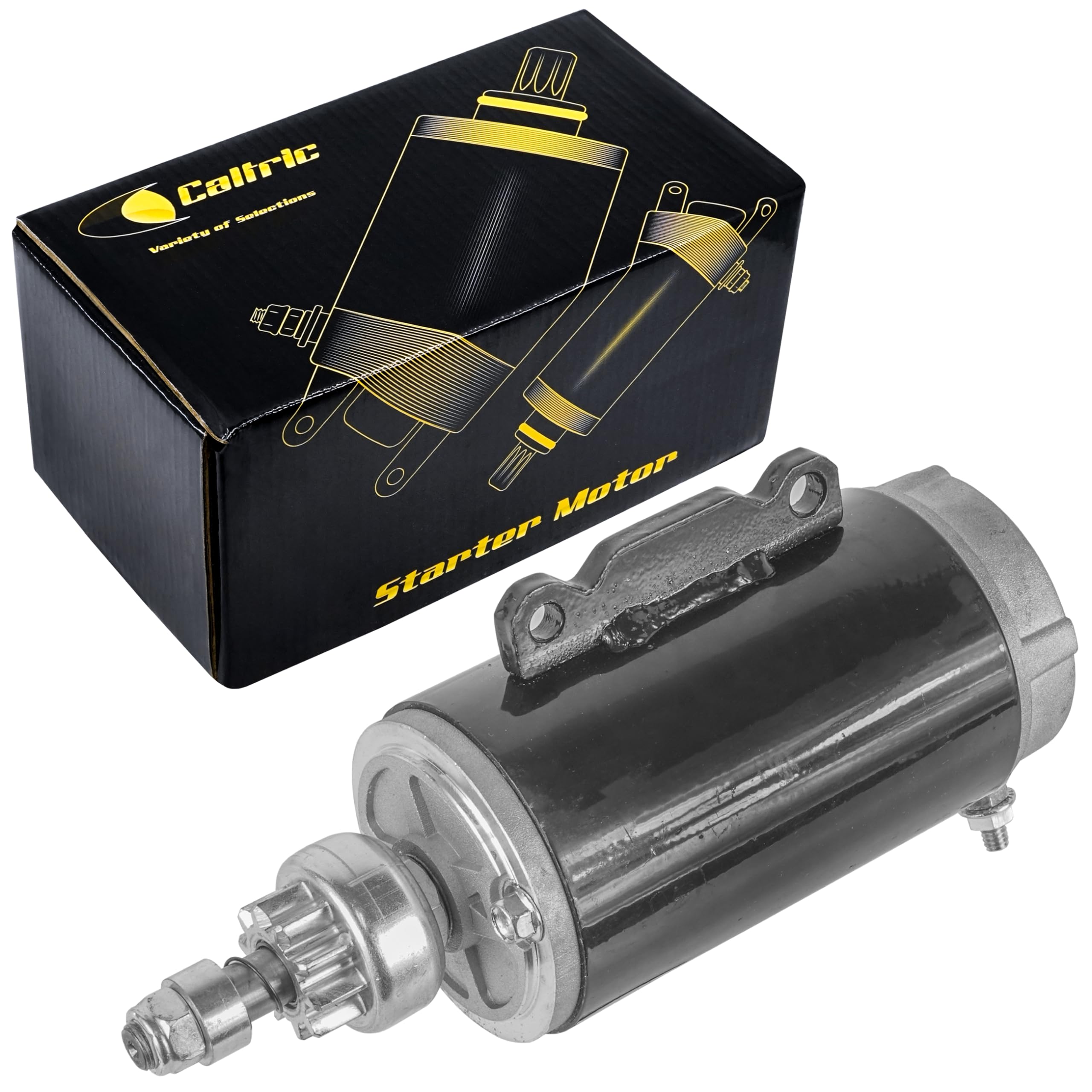 Caltric Starter Compatible with Johnson 88 88Hp 88Msl 88-MSL 88Tsl 88-Tsl 1994 1995 1996 Marine
