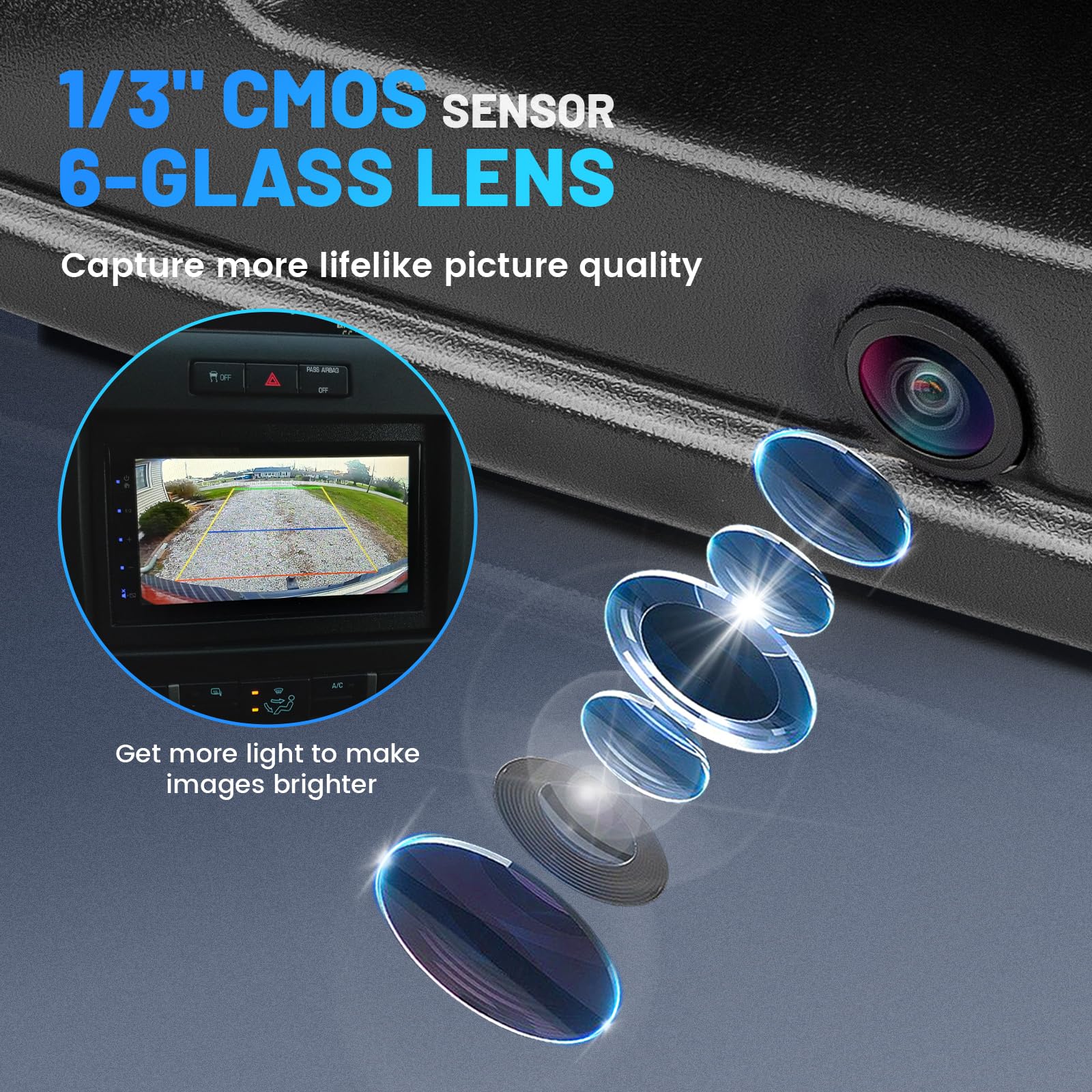 Eway Tailgate Handle Backup Rear View Camera For Ford F150 2015 2016 2017 Manual Type Reverse Vehicle Backing Night Vision After