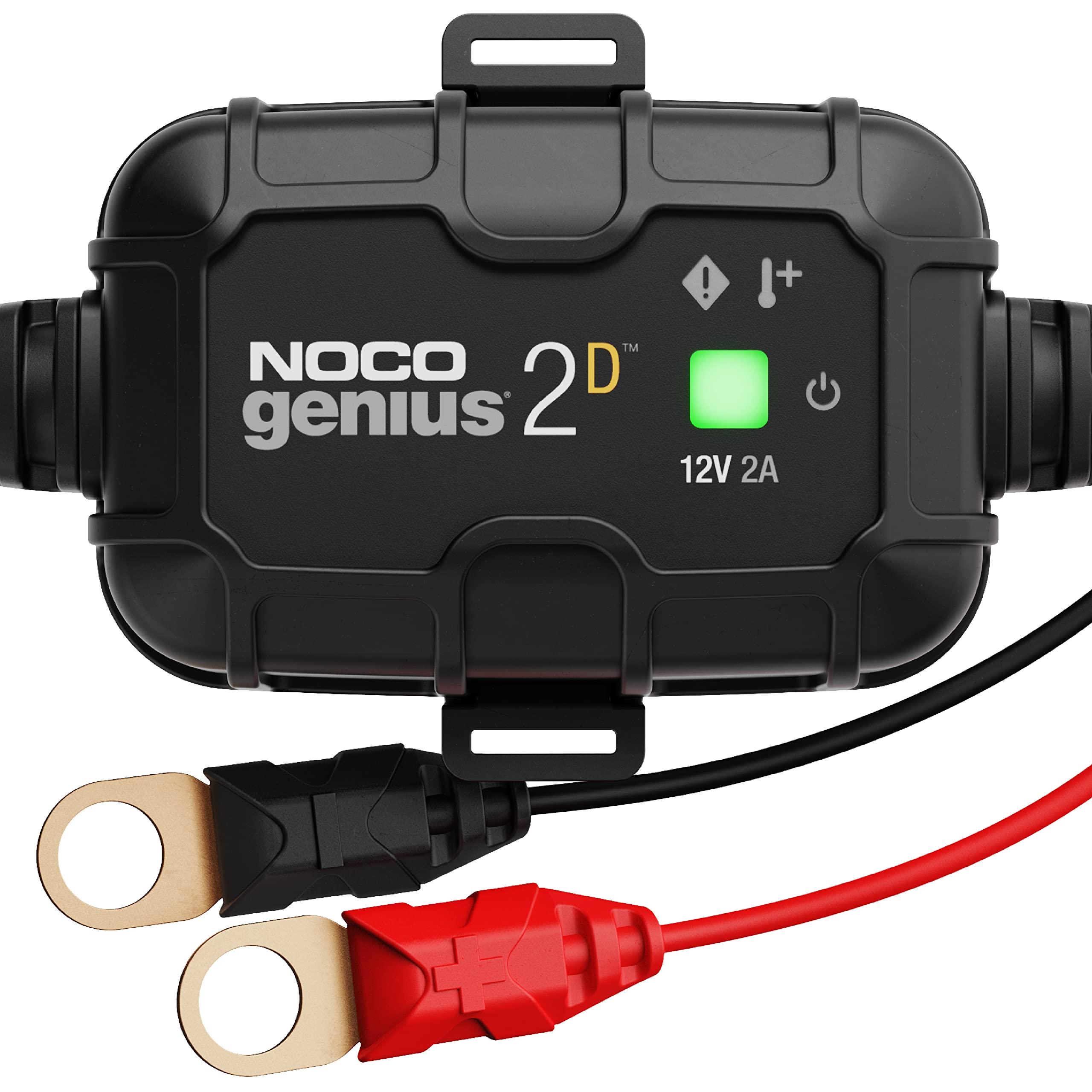 NOCO GENIUS2D, 2A Direct-Mount Onboard Car Battery Charger, 12V Automotive Charger, Battery Maintainer, Trickle Charger, Float C
