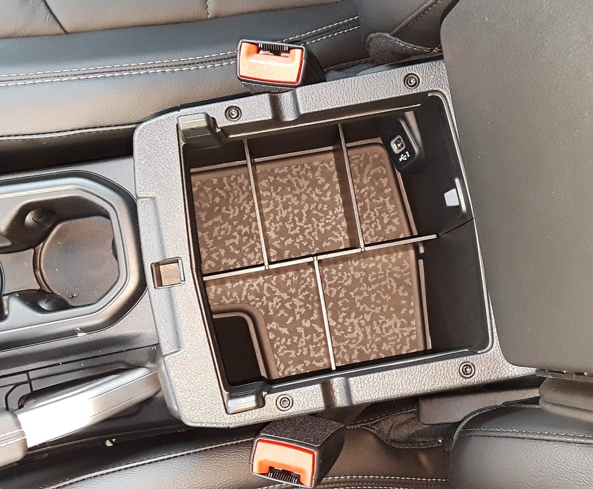 Vehicle Ocd - Center Console Organizer For Jeep Wrangler Jl/Jlu (2018-2025) Gladiator Jt Truck (2020-2025) - Made In Usa - Slx15