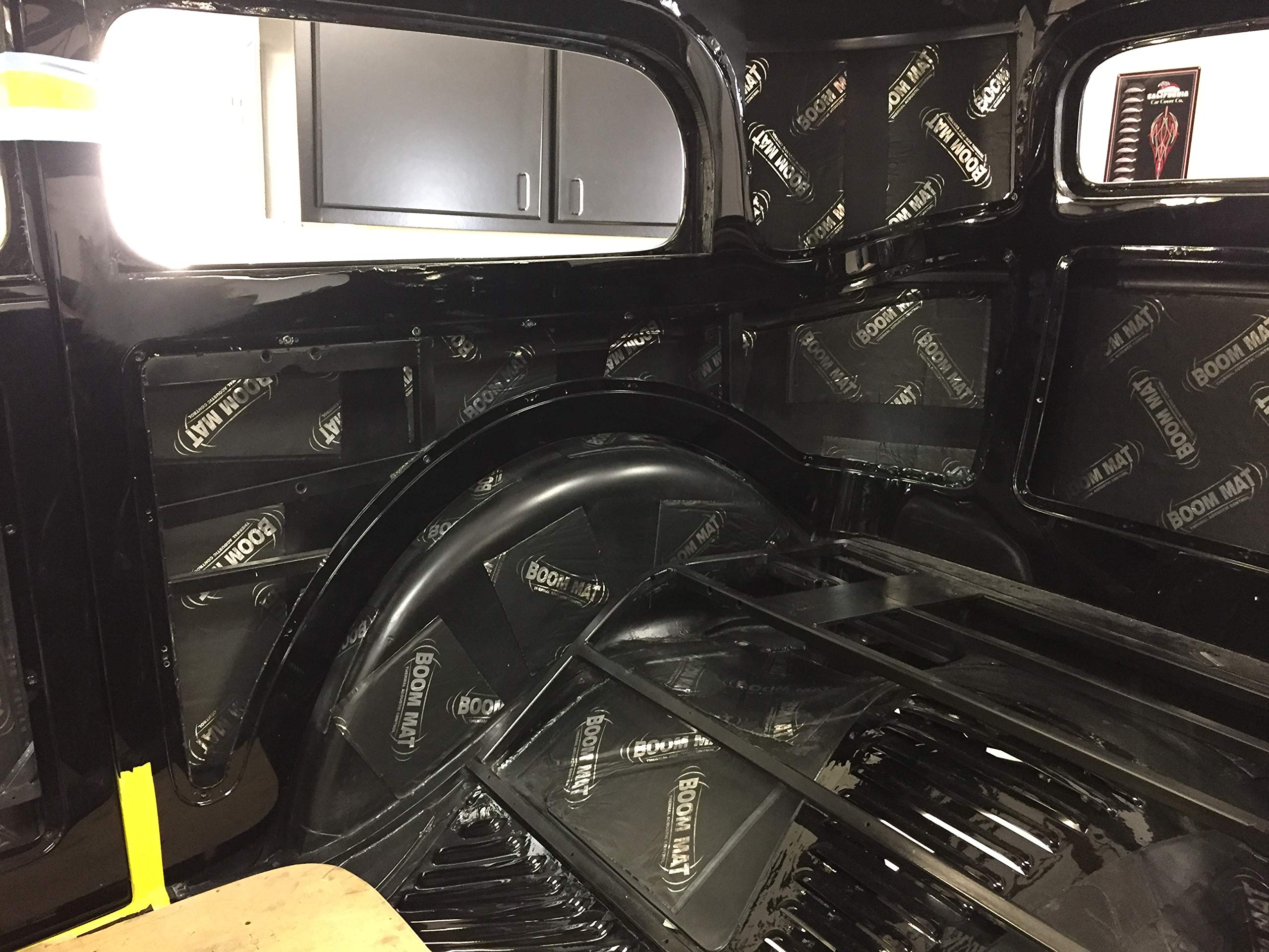 Design Engineering 050210 Boom Mat Sound 2Mm Damping Material With Adhesive Backing, 12.5" X 24" (Pack Of 10)