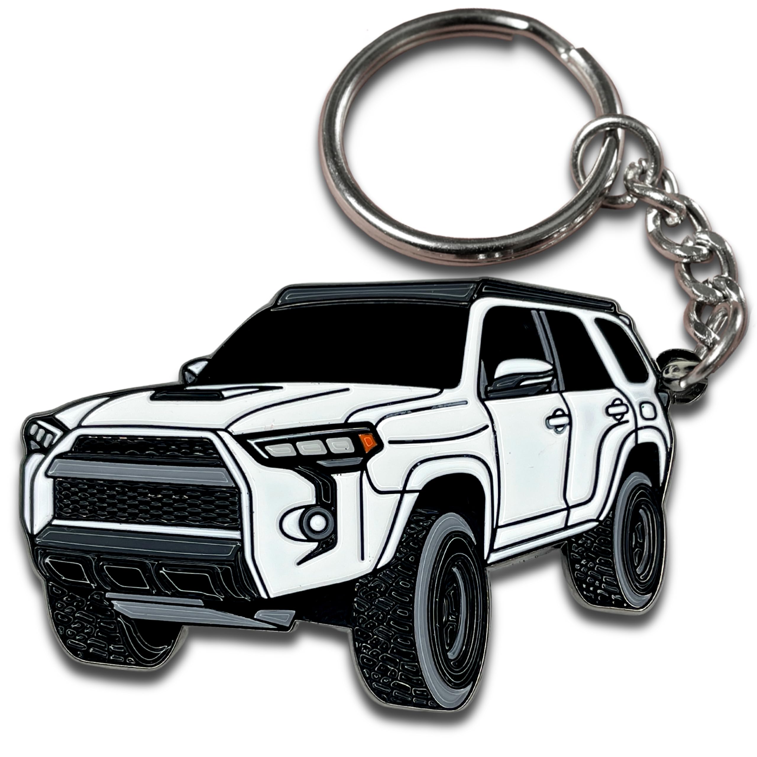 Four Wheel Beast 4Runner Accessories - Keychain 4 Runner Key Chain Key Fob Cover - 3Rd 4Th 5Th Gen Mods Car Accessories Trd 4 Ru