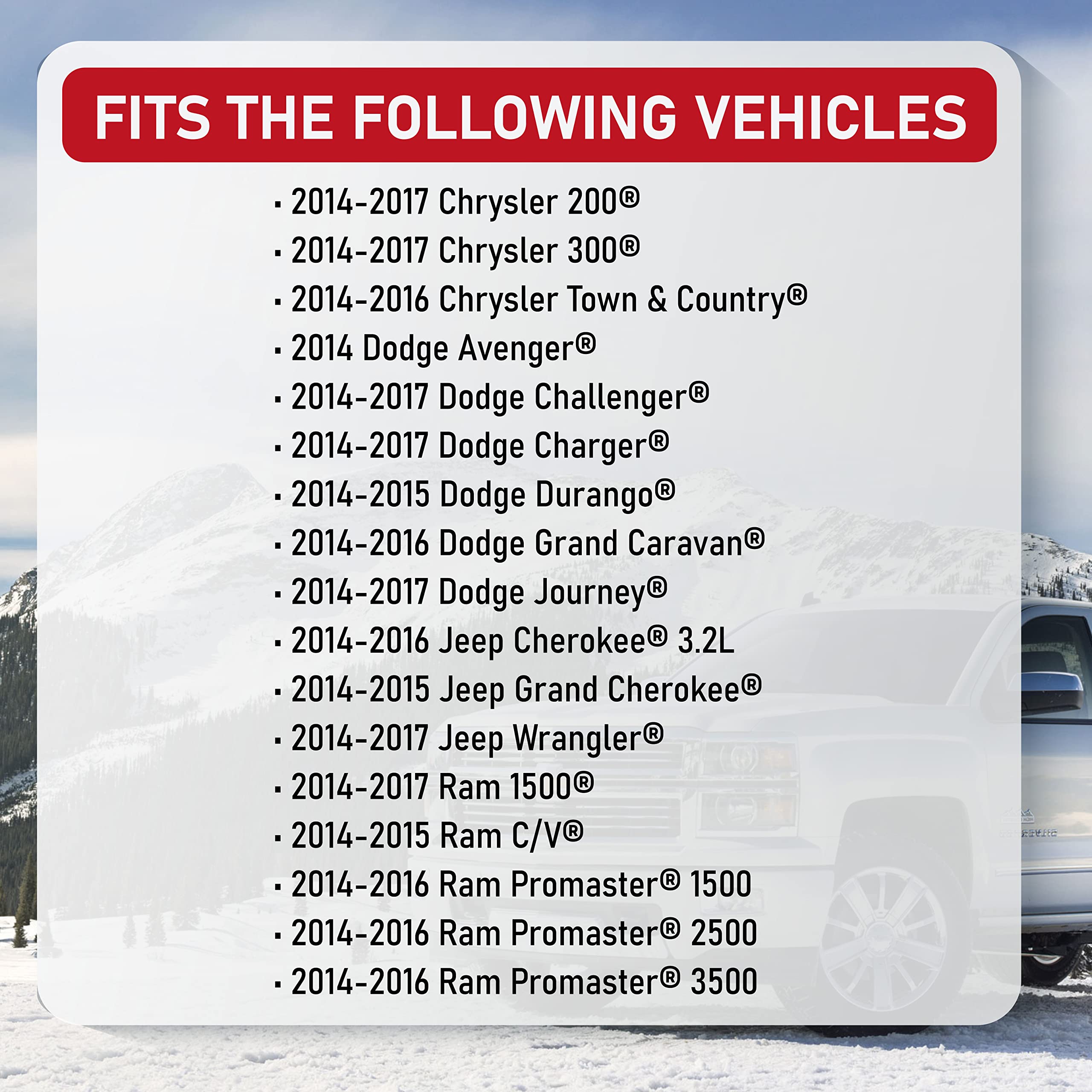 Engine Oil Cooler And Filter Housing Adapter Kit - Replaces 68105583Af, 68105583Ae - Compatible With Chrysler, Dodge & Jeep 3.6L V6 Vehicles - 200, Town & Country, Grand Caravan, Wrangler, Ram