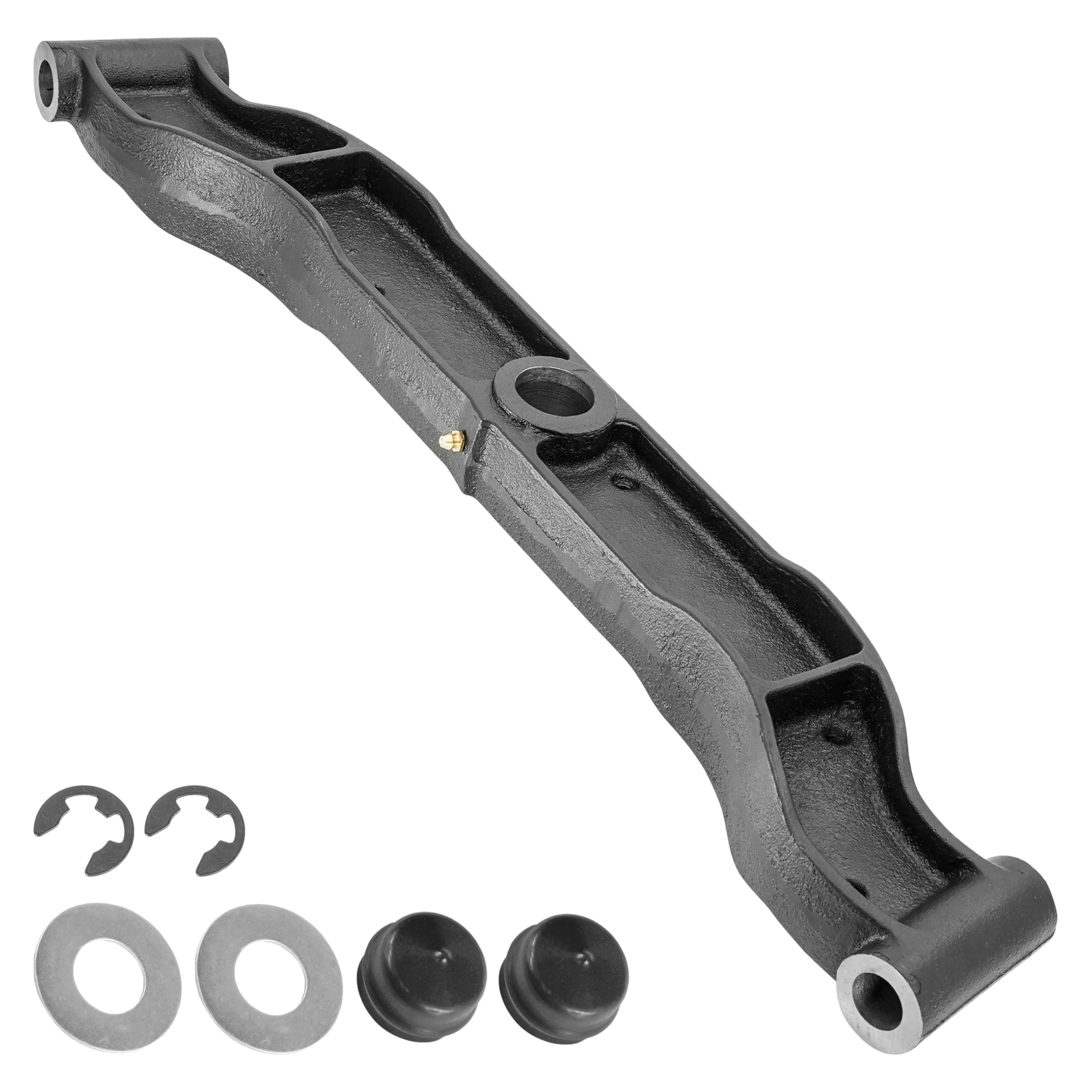 Caltric Front Axle Pivot Bar Kit Compatible with John Deere GY20532 L110 L111 L118 L120 L130