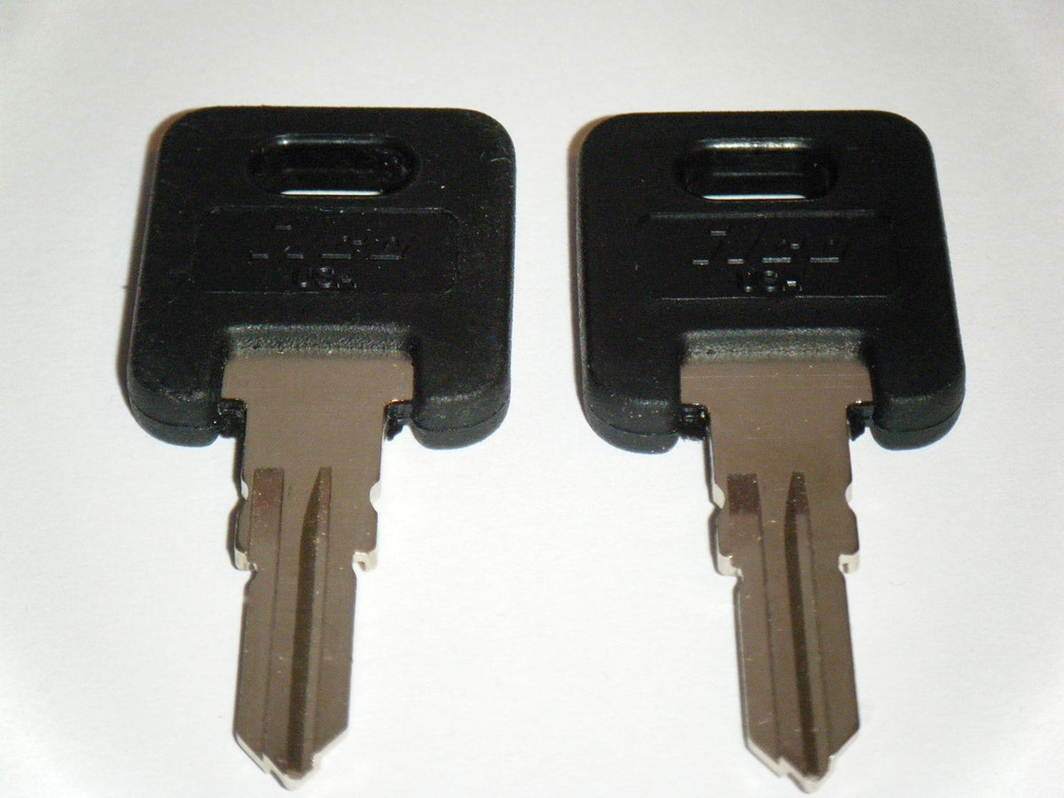 Fic Rv Motorhome Trailer 2 Keys Cut To Lock/Key Number From Cw418 To Cw434 2 Working Keys Travel Trailer Motor Home Toy Hauler I