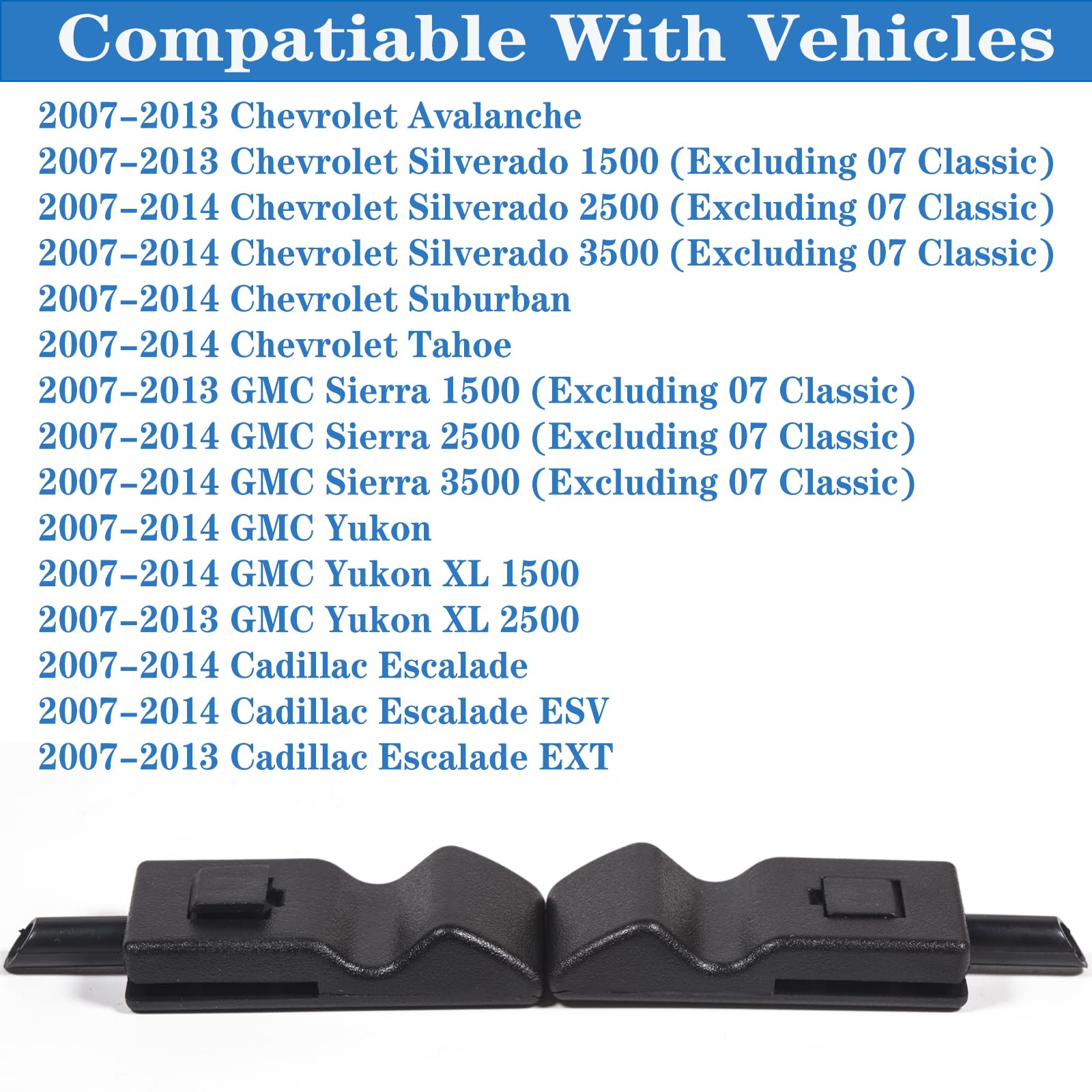 15844616 For Chevrolet Chevy Silverado Door Lock Knob Front/Rear Tahoe Door Lock Knob Interior Manual Avalanche Suburban Gmc Sie