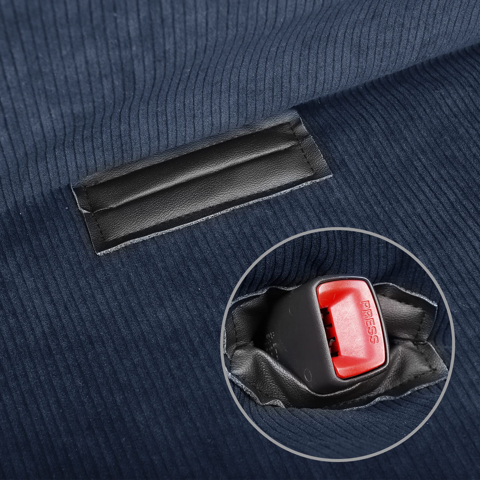 Leader Accessories Universal Car Seat Cover For Full Size Pickup Truck Or Car Bench Seats Blue