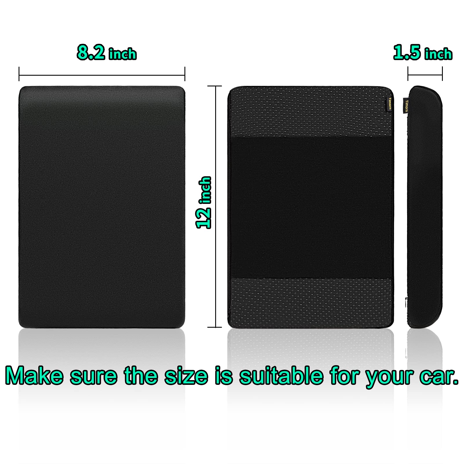 Timorn Car Center Console Cover: Memory Foam Car Armrest Cushion & Arm Rest Covering Car & Middle Console Covers & Car Armrest C