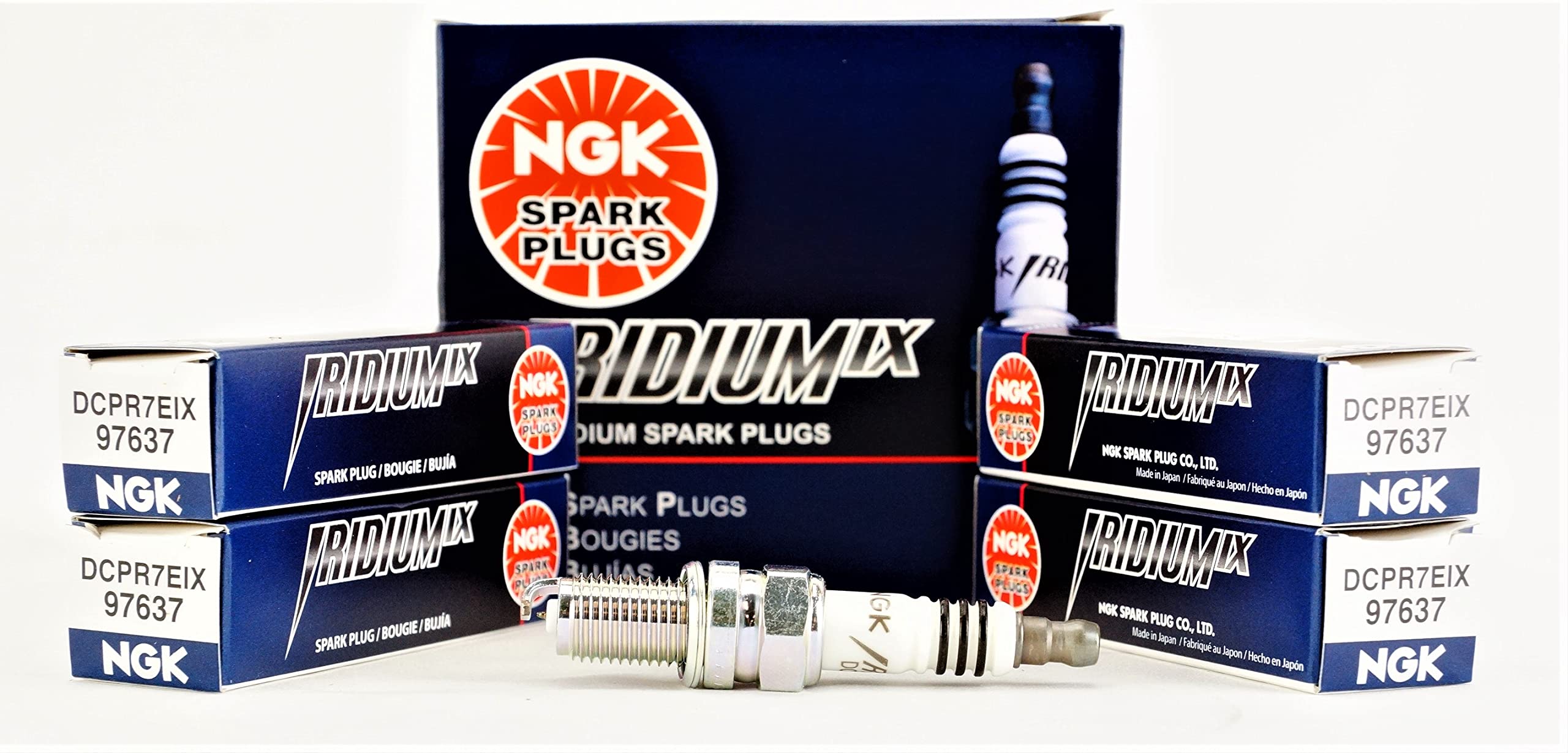4 New Ngk Iridium Ix Spark Plug Dcpr7Eix # 6046