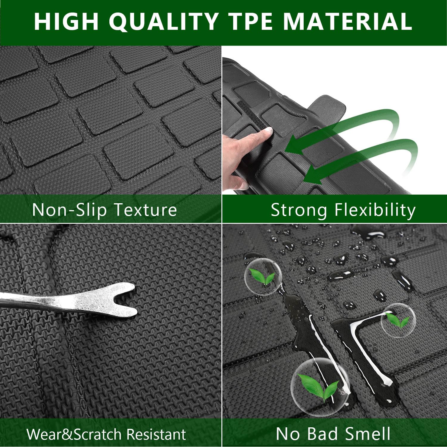 xipoqix Cargo Liner Compatible with 2017-2022 Mazda CX-5 Trunk Mat TPE Back Seat Protector Replacement for 2017-2022 Mazda CX-5