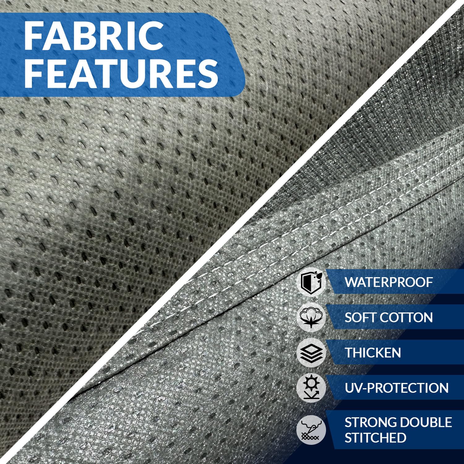 7-Layer Car Covers All Weather Waterproof | Heavy Duty Car Cover For Automobiles & Car | Premium Quality Full Exterior Indoor &