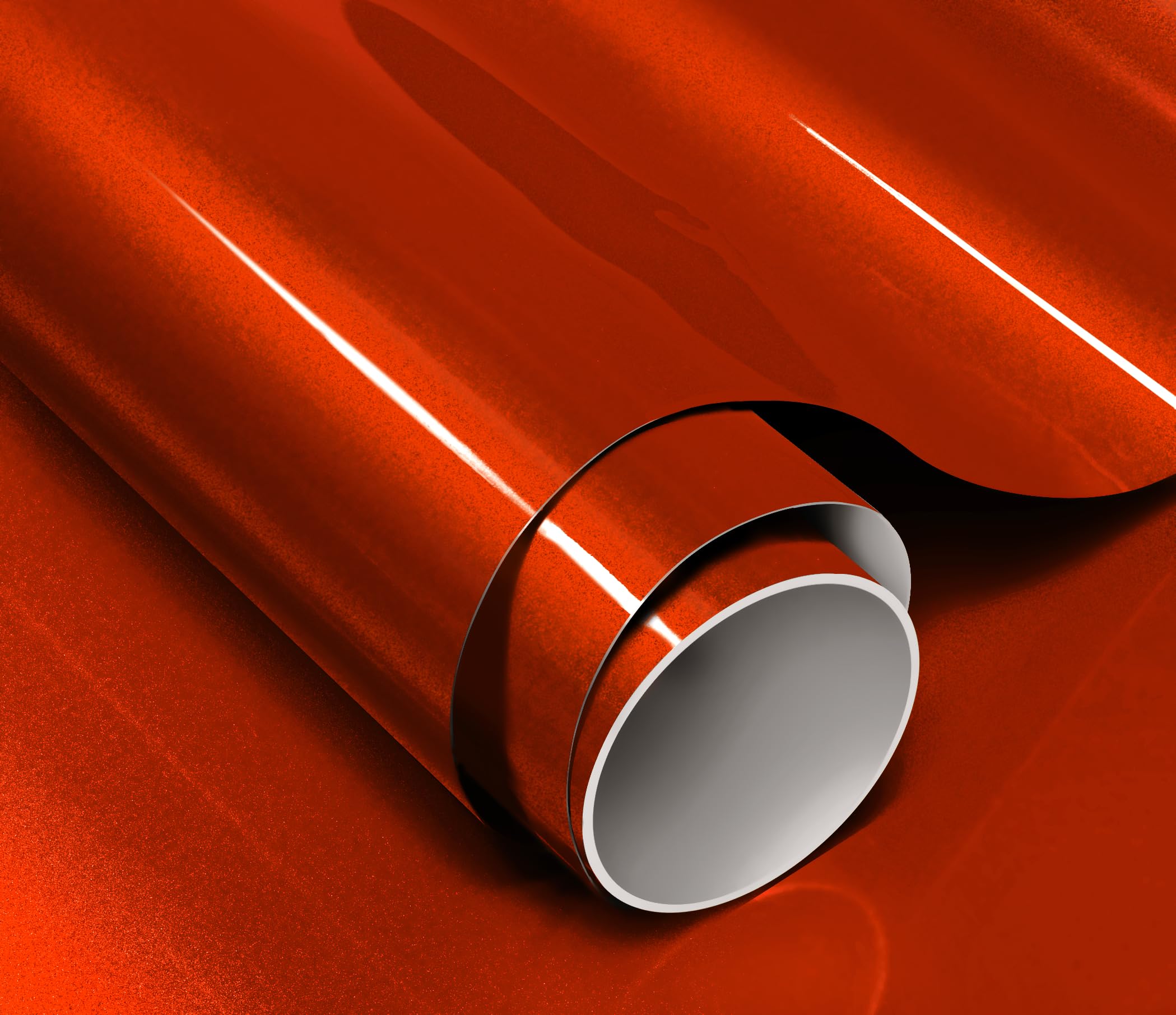 Colorfusion Ppf By Vvivid, Gloss Evil Red Dry Apply Ppf Vinyl Car Wrap Roll 10Ft X 5Ft