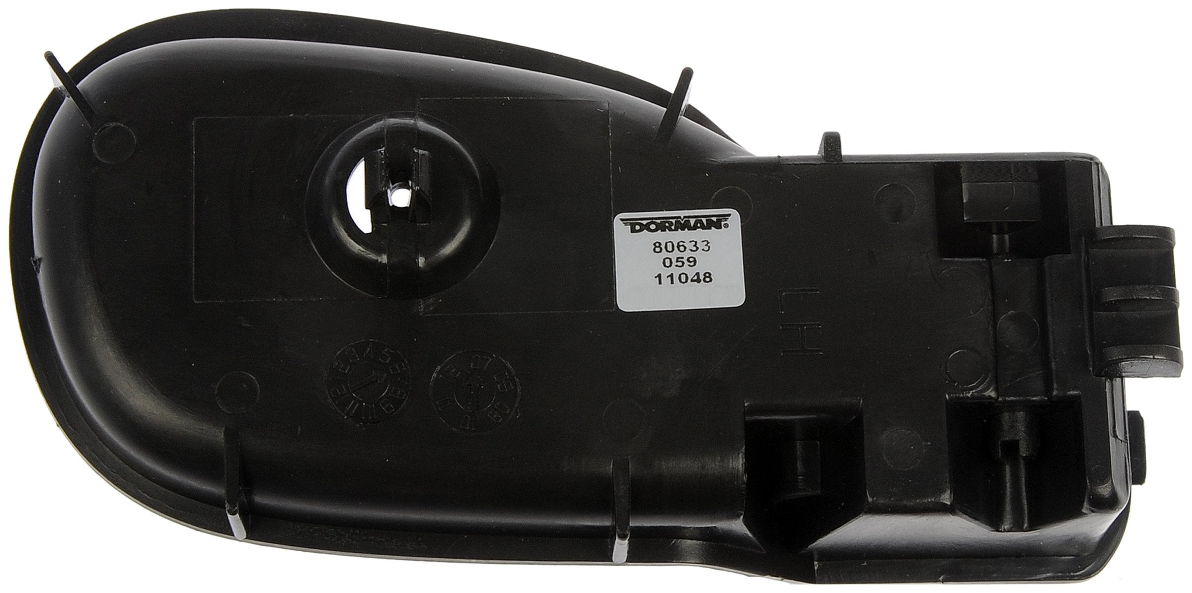 Dorman 80633 Interior Door Handle Compatible With Select Ford Models, Black; Textured