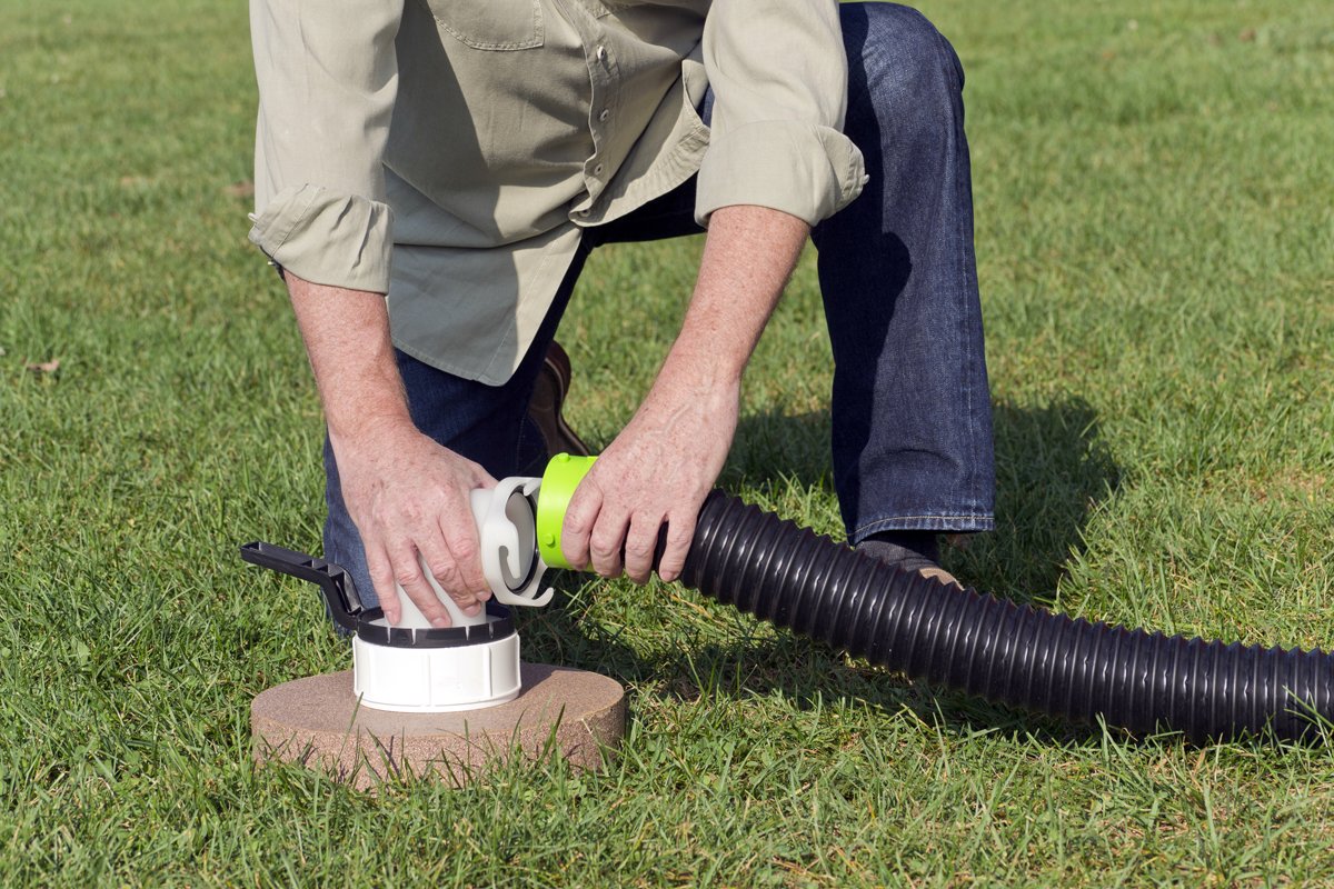 Thetford 17903 Titan 20 Feet Premium Rv Sewer Hose Kit Bilingual , Black