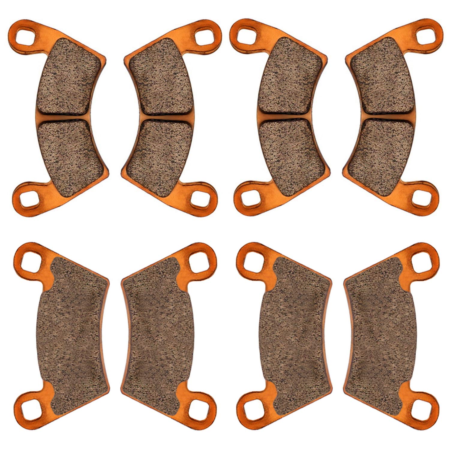 Zinger Brake Pads for 2012-2018 Polaris Ranger XP 900,2008-2013 Polaris Ranger 500 700 800, 2014-2017 Ranger Diesel,2010-2015 Ra