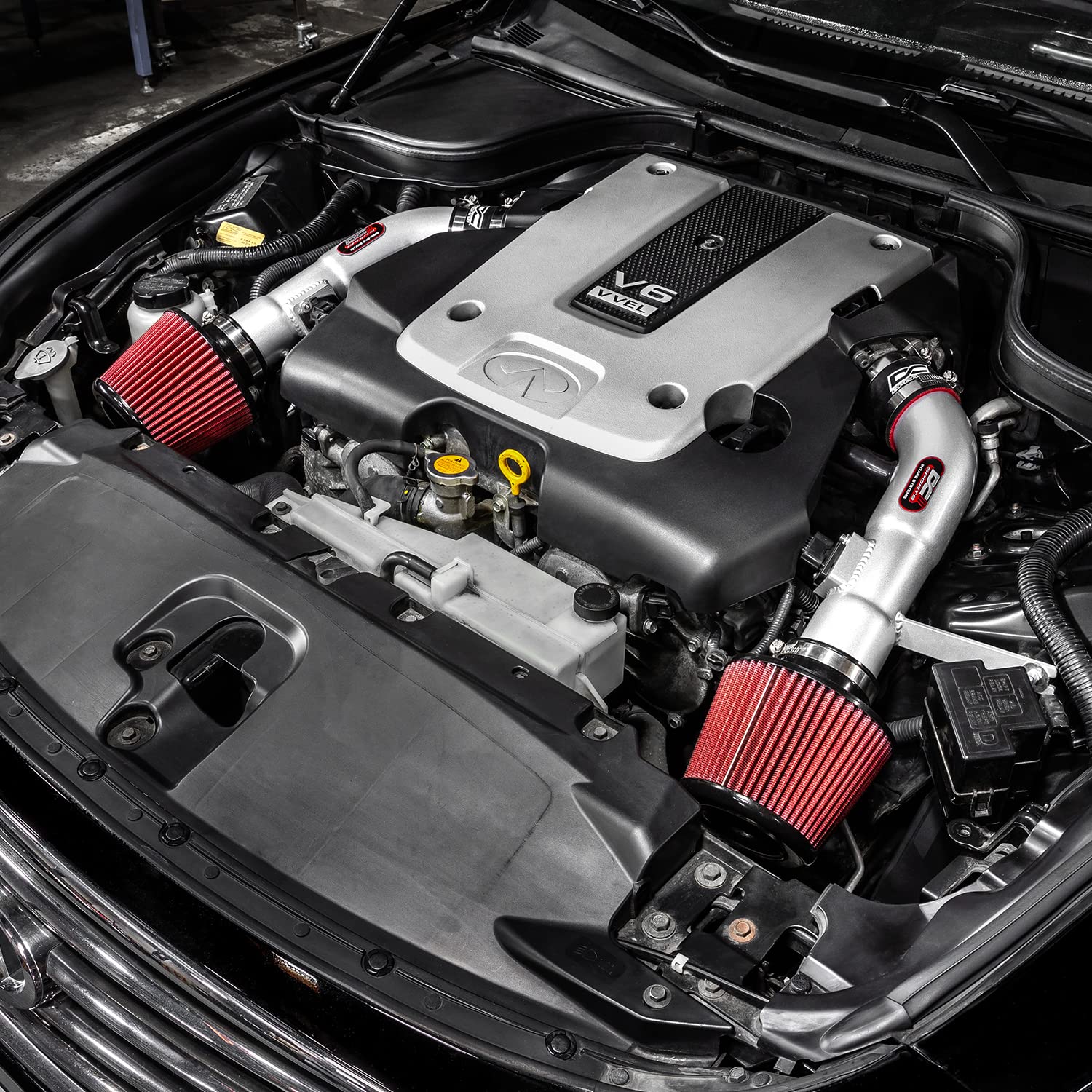 Dc Sports Sri4205 Short Ram Intake System For Use With (Infiniti 07-08 G35/ 08-13 G37/14-15 Q50)