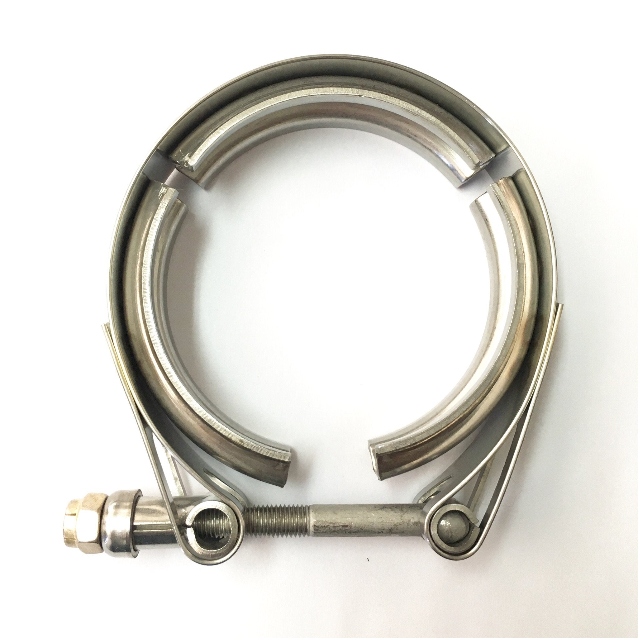 Ticon Industries - 3.5'' Stainless Steel V-Band Clamp (Qty1) - Heavy Duty - 119-08900-0000