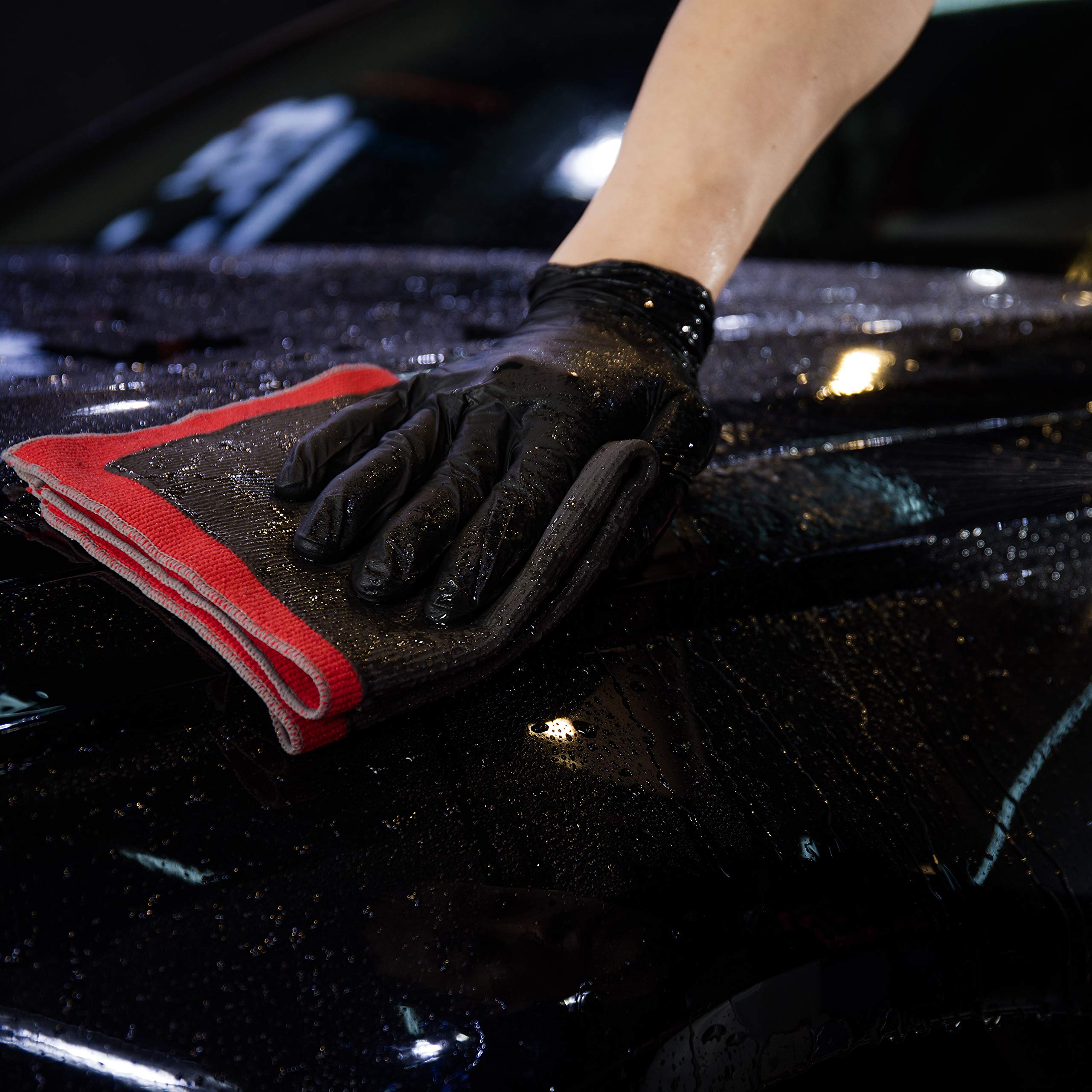 SGCB Magic Moya Clay Bar Towel, Super Powerful Volcanic Mud Clay Microfiber Claying Bar Towel Fine Grade Nano Clay Bar Cloth Sur