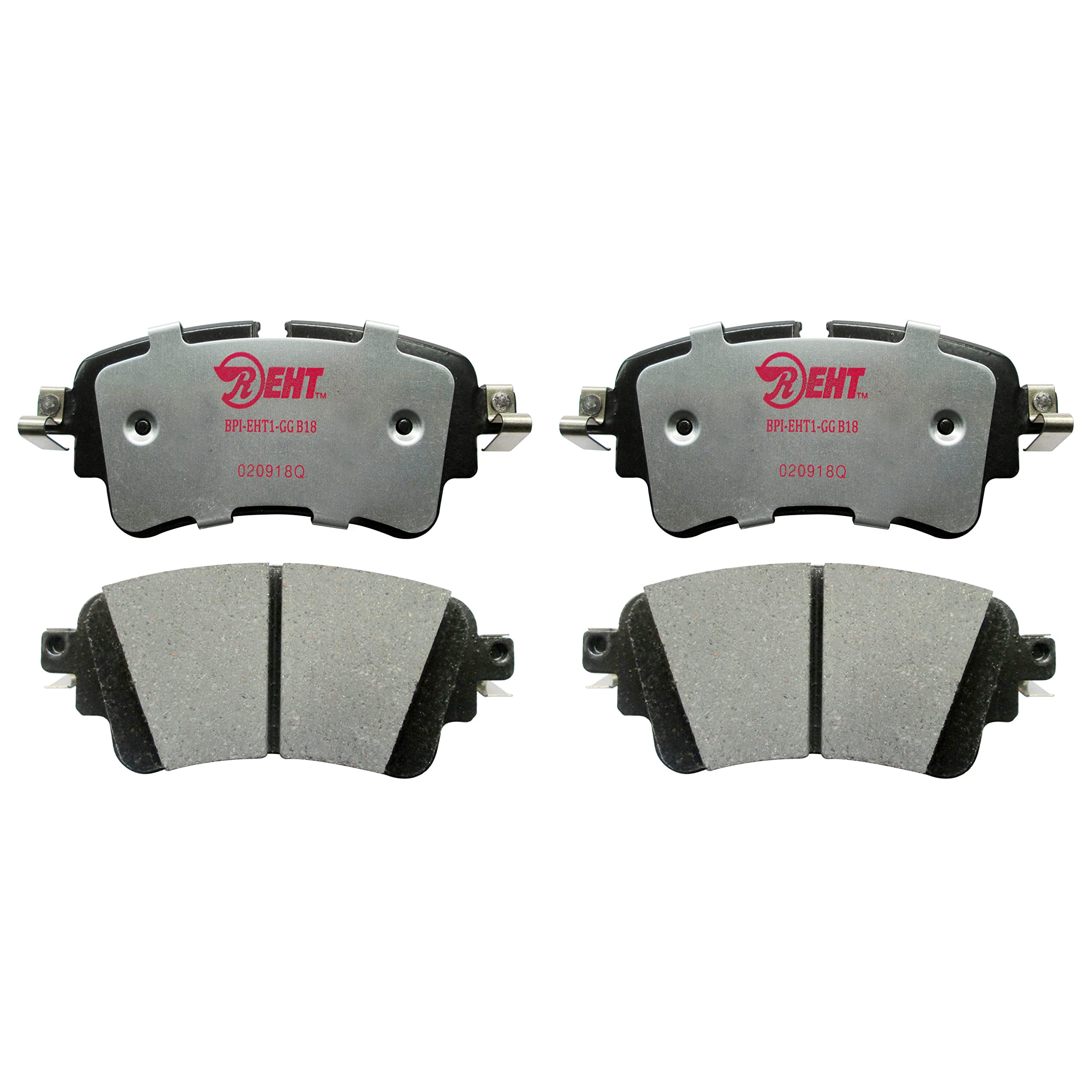 Raybestos Premium Raybestos Element3 Eht Replacement Rear Brake Pad Set For Select Audi A4/A5/A6/Q5/S4/S5 Model Years (Eht1898)