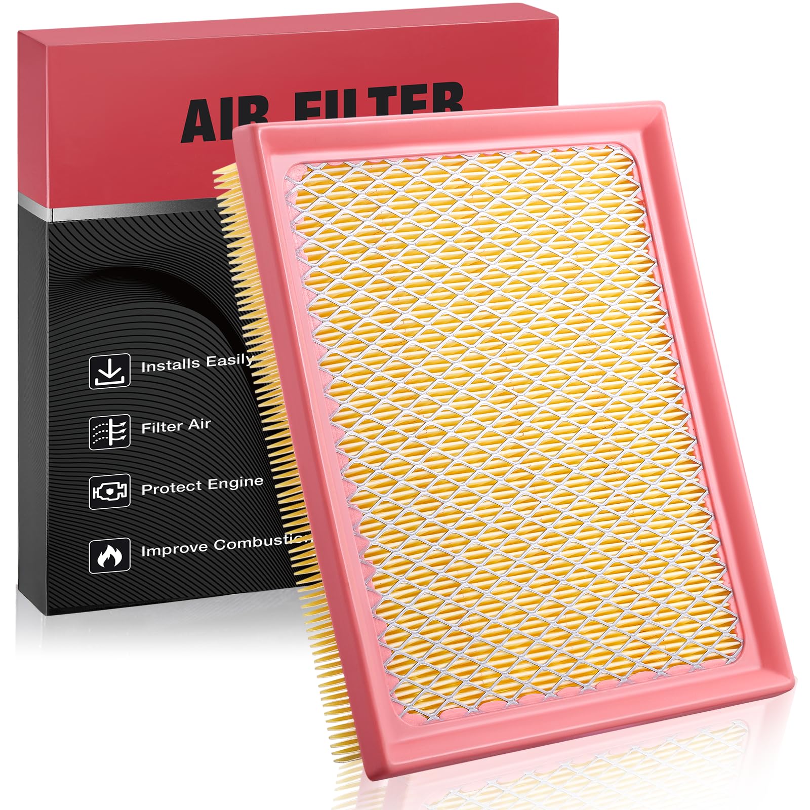 BDFHYK CA10741 Engine Air Filter Compatible with Toyota RAV4 2016-2018, Prius 2010-2015, Prius V 2012-2018, Compatible with Lexu