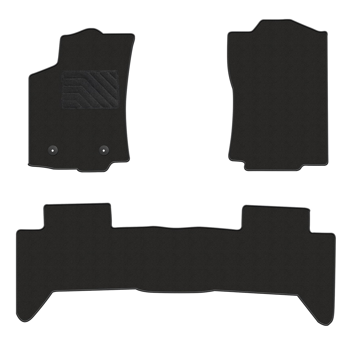 AOMSAZTO Single Layer Floor mats Compatible with 2018 2020 2021 2022 2023 Toyota Tacoma, Alfombras Originales de Toyota Tacoma R
