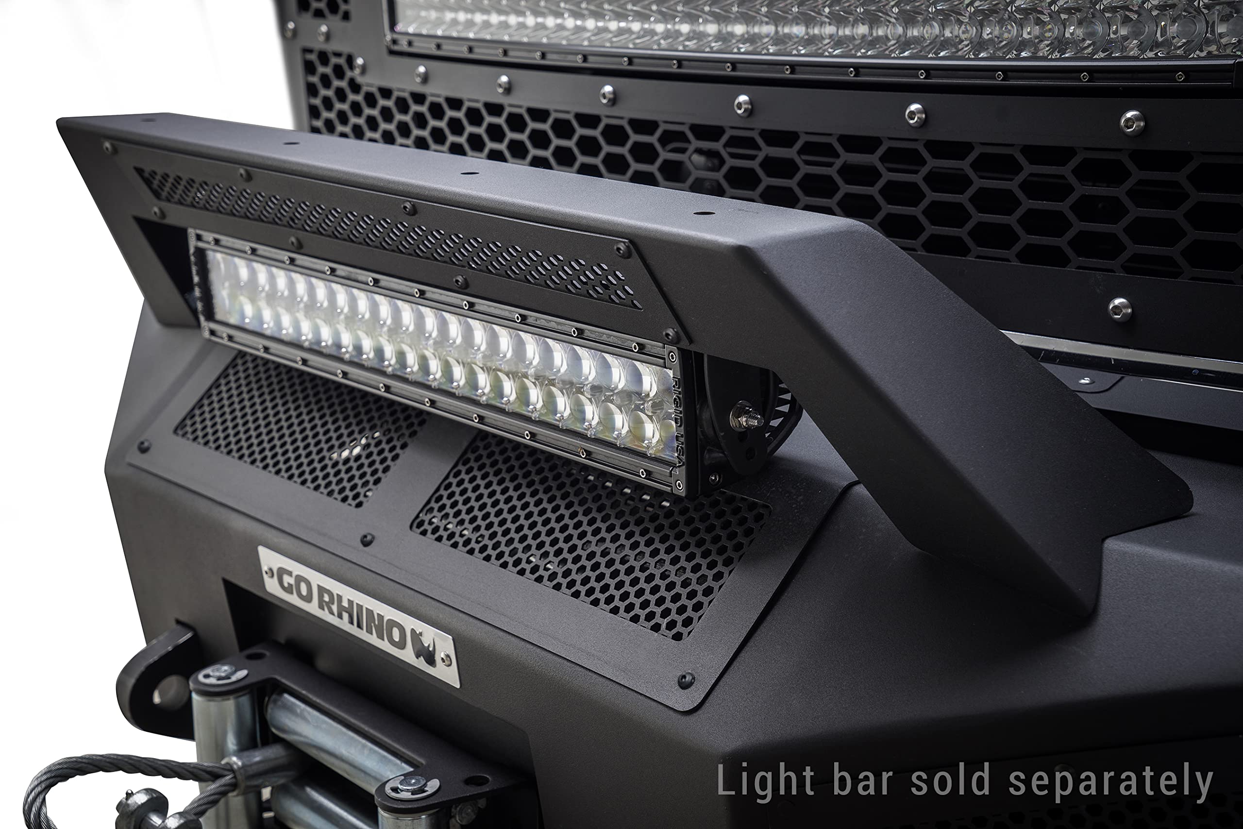Go Rhino 26173T Textured Black Powder Coat Finish Light Bar (Br10)