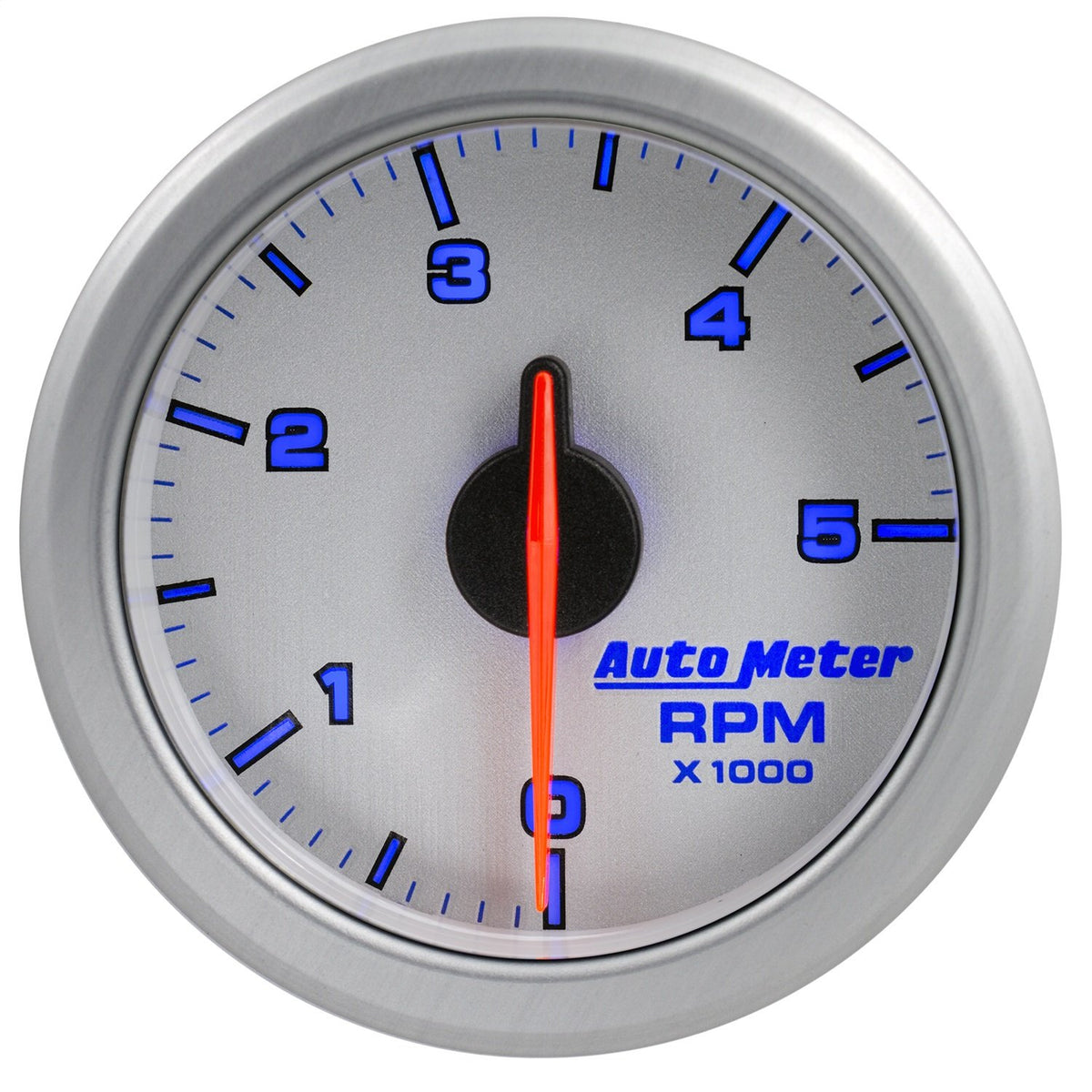 Auto Meter AutoMeter 9198-UL 2-1/16&quot; Tach, 0-5,000 RPM, Airdrive, Silver