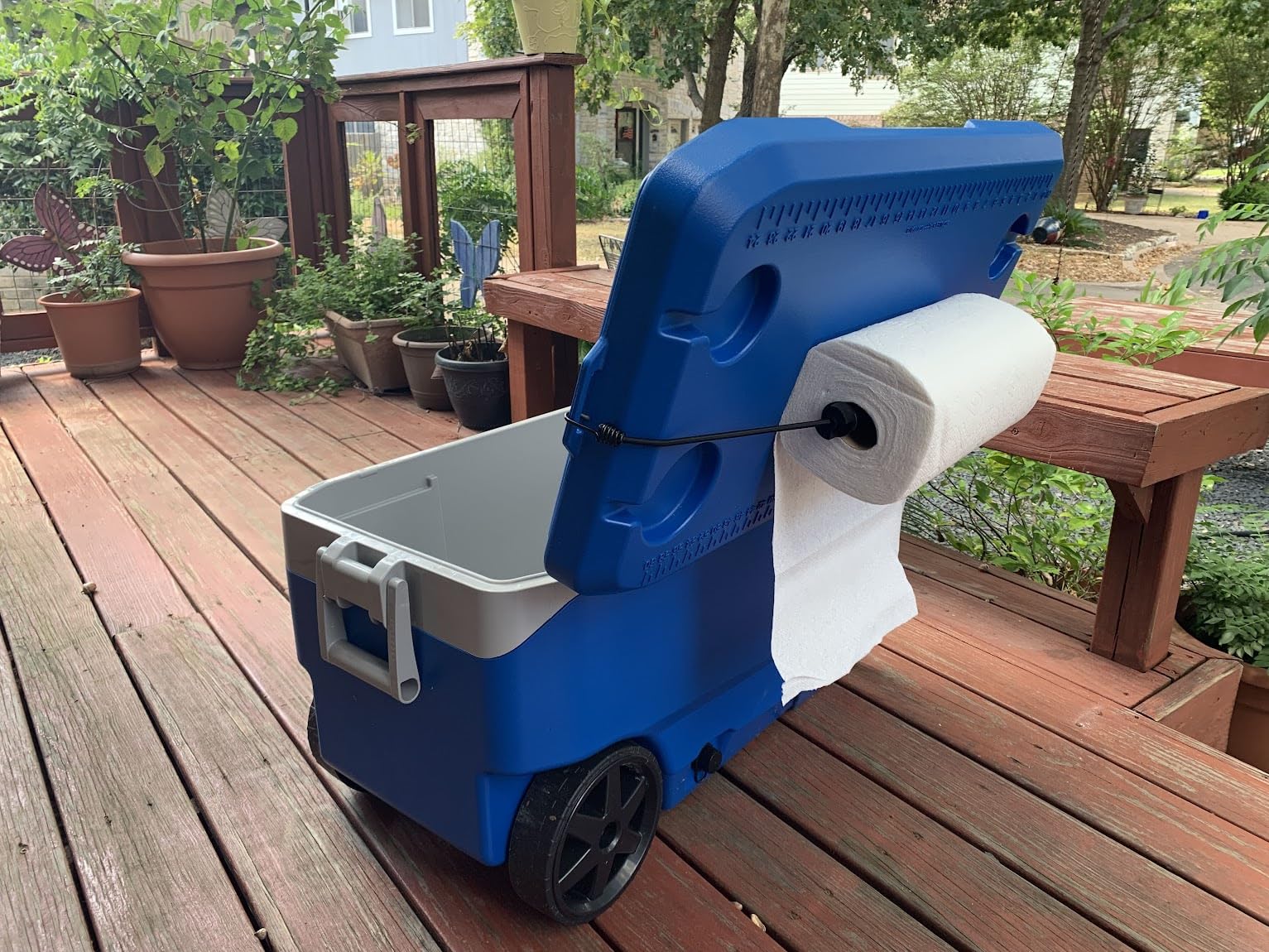 Ez-Roll Holder - Paper Towel Holder | Patented Design | Innovative Paper Towel Holder For Rv, Camping, Grill, Garage. Car Paper