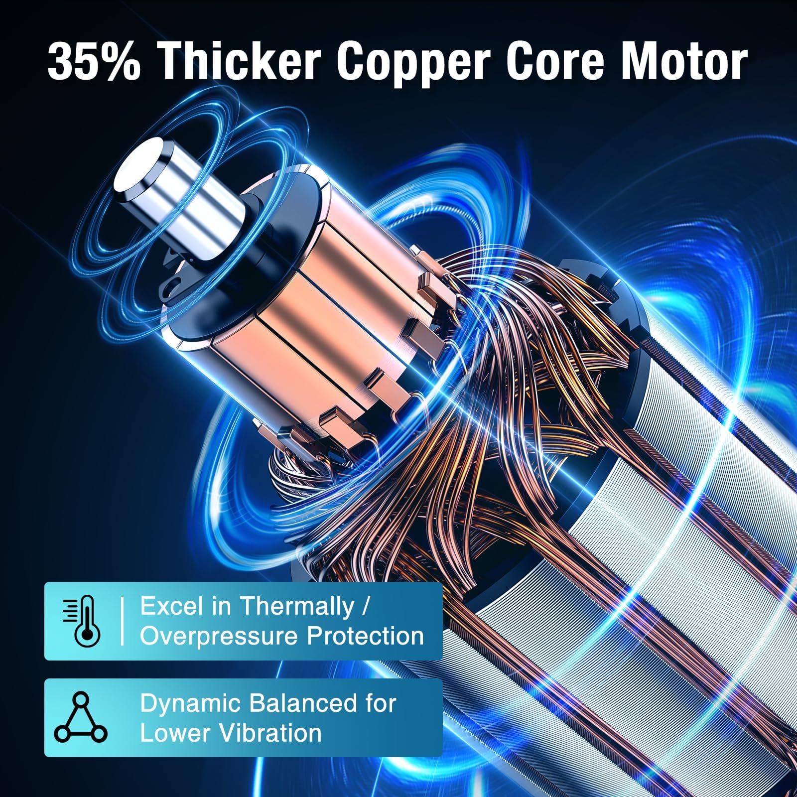 CrestWave 12V RV Water Pump, 7GPM 70PSI, 5-Chamber Diaphragm Pump with Overcurrent Protectors, Self-Priming Water Pressure Pump