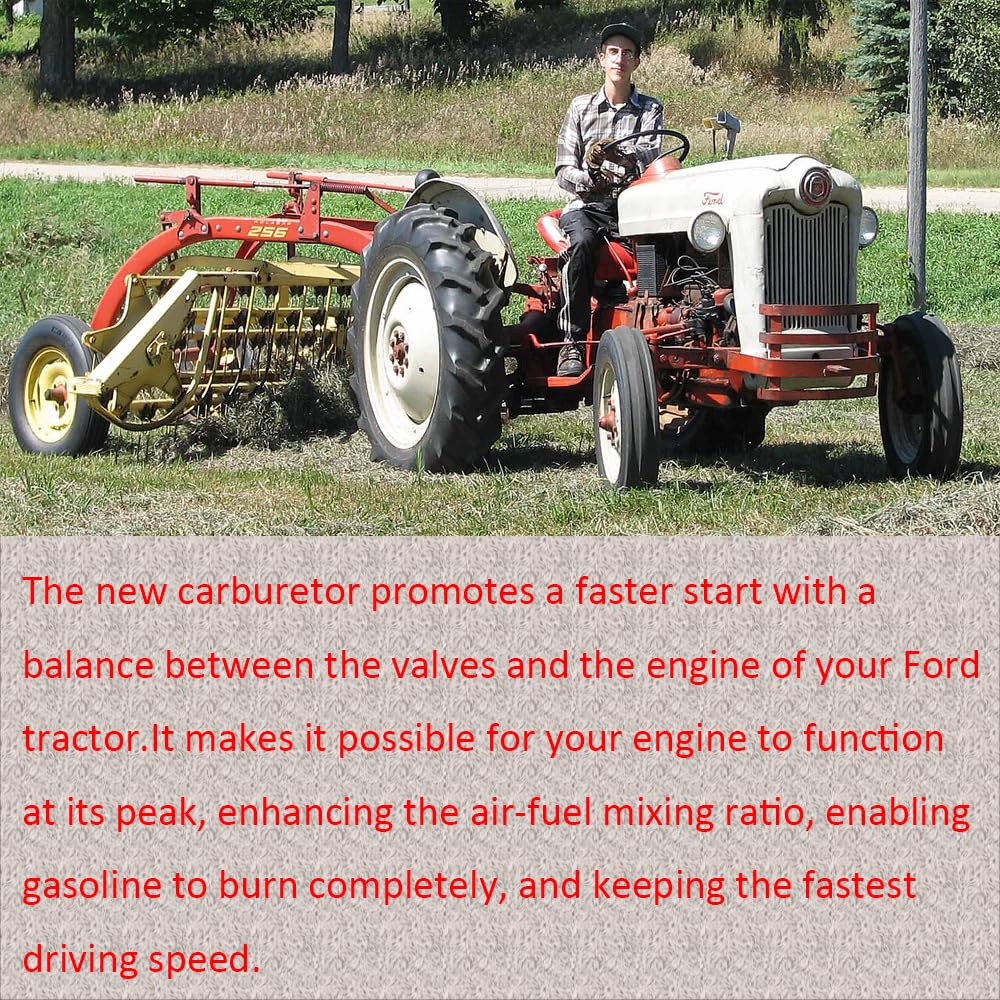 Carburetor FIT For Ford Jubilee NAA NAB TractorEAE9510C ,B2NN9510A, EAE9510A Marvel Schebler TSX428 Carb